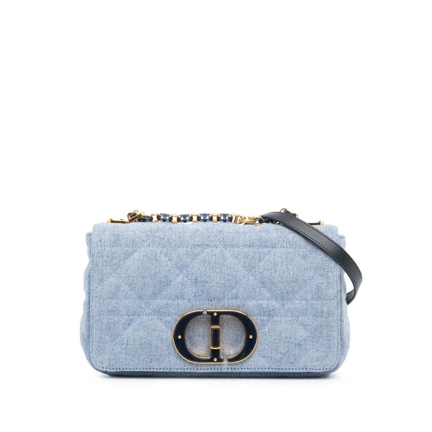 Dior Macrocannage Caro Bag Denim Medium Crossbody Bag Caro Bag 5