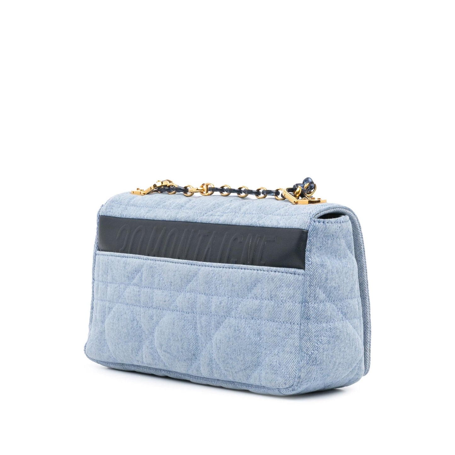 Dior Macrocannage Caro Bag Denim Medium Crossbody Bag Caro Bag 5