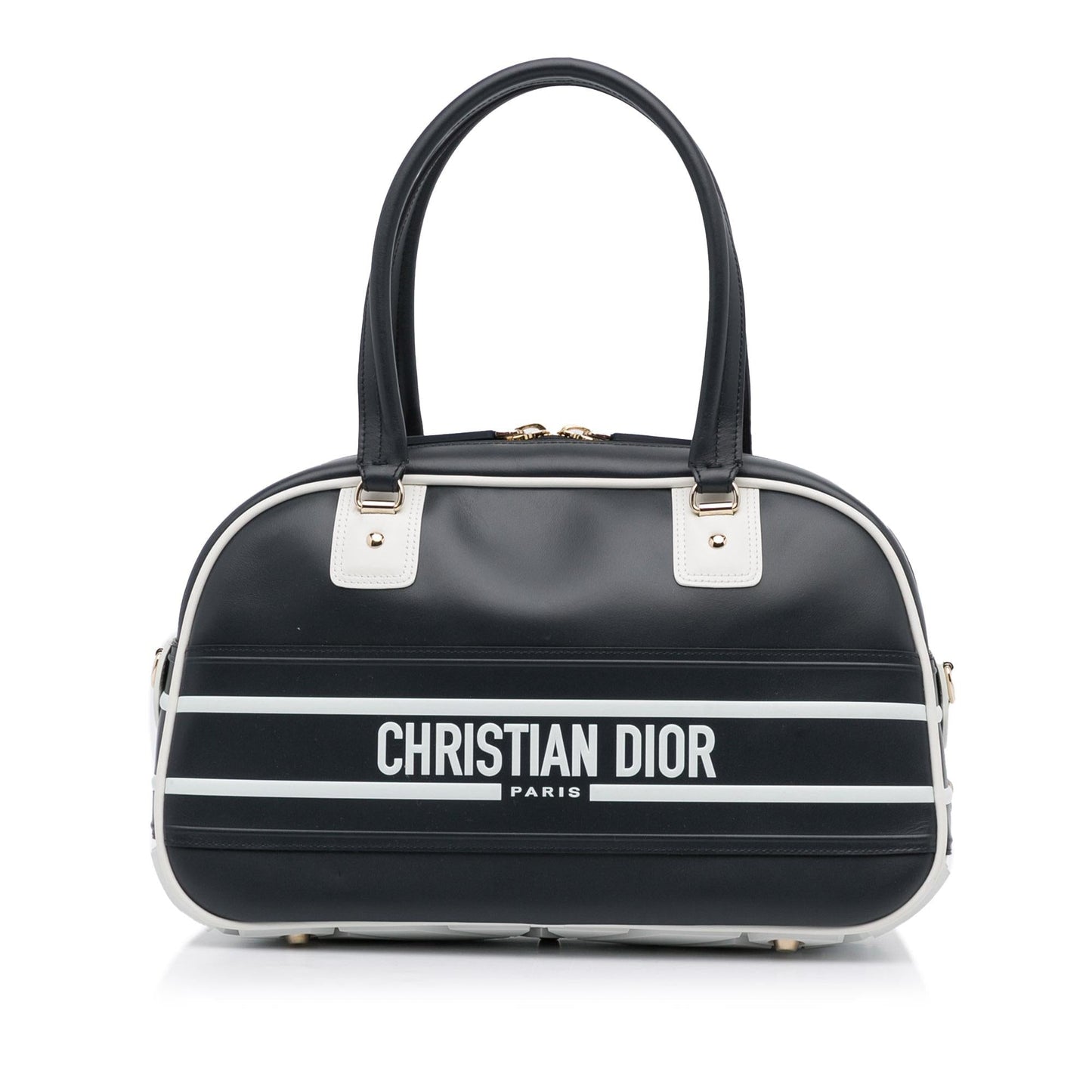 Dior Vibe Bowling Bag Medium Satchel Bag