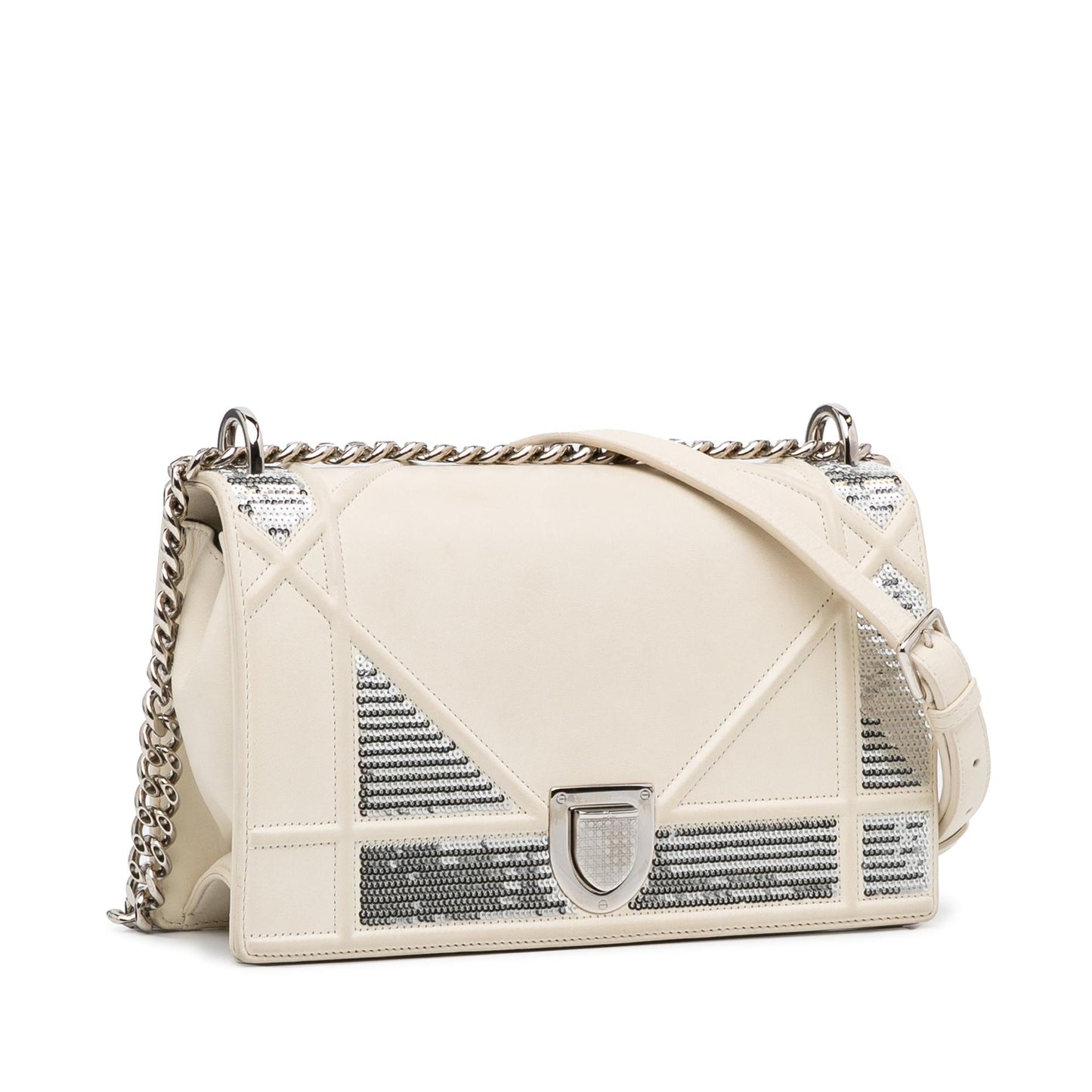 Dior ama Sequin Shg Duskbd Crossbody Bag Medium Flap