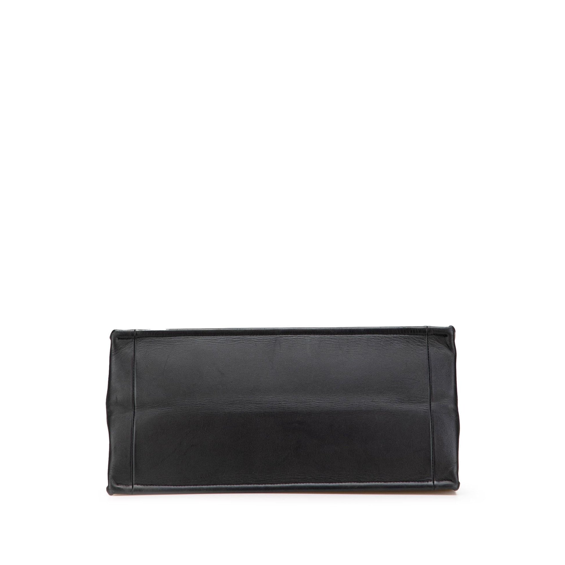 Dior Book Tote Leather Medium Embossed Tote Bag