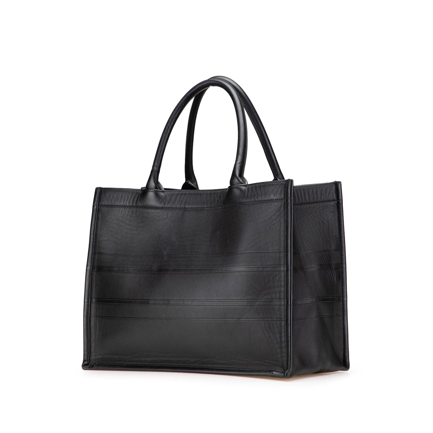 Dior Book Tote Leather Medium Embossed Tote Bag