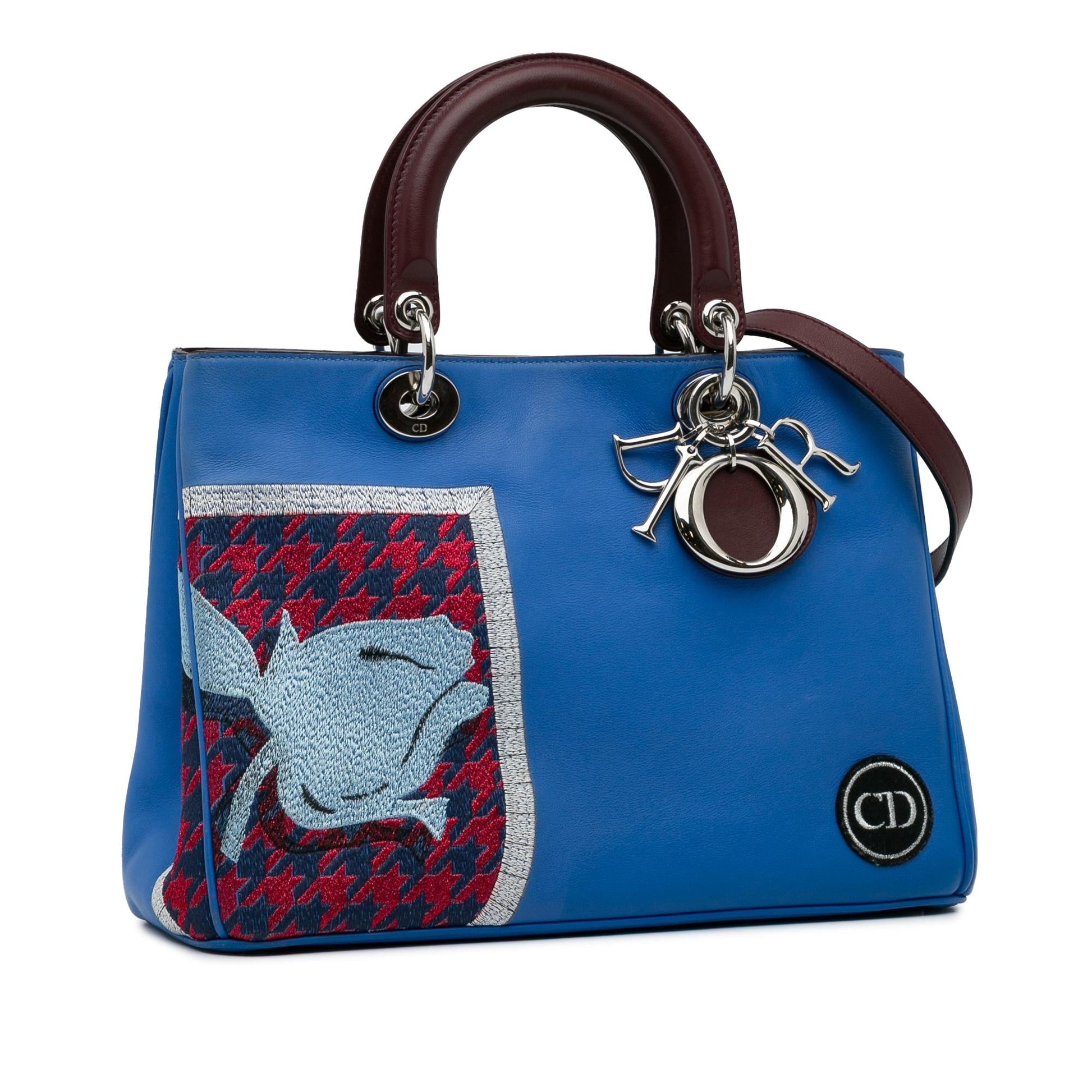 Dior issimo Satchel Medium Embroidered Satchel Bag Embroidered Diorissimo Satchel