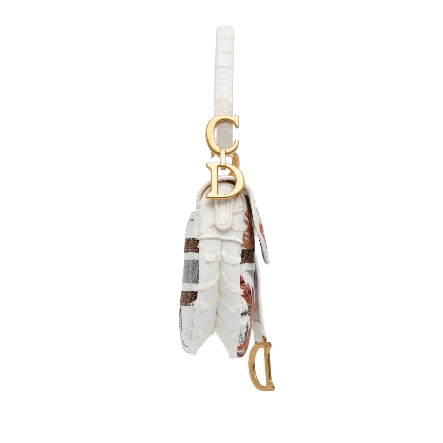 Dior Floral Saddle Shg E6Zsdh Shoulder Bag Medium Embroidered