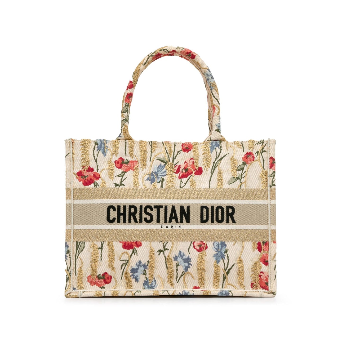 Dior Hibiscus Book Tote Shg Zgbojx Medium Embroidered Tote Bag
