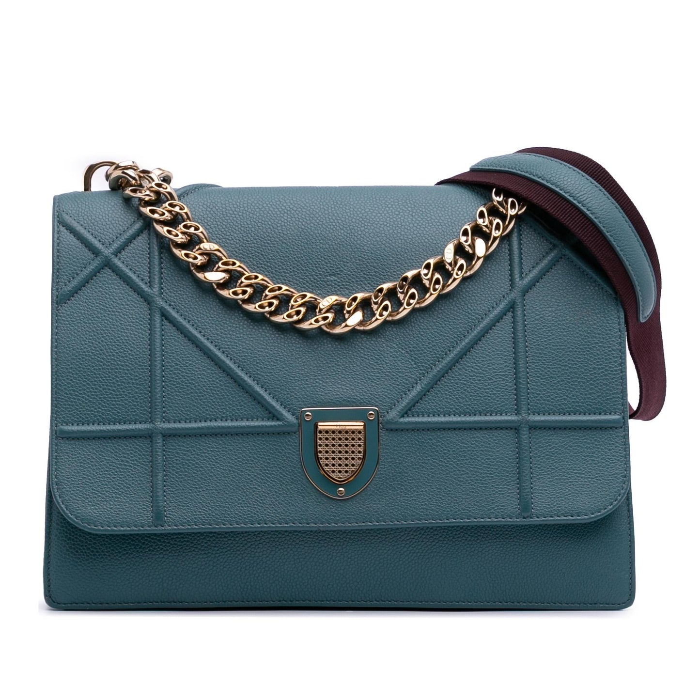 Dior Grained Calfskin ama Satchel Medium Satchel Bag