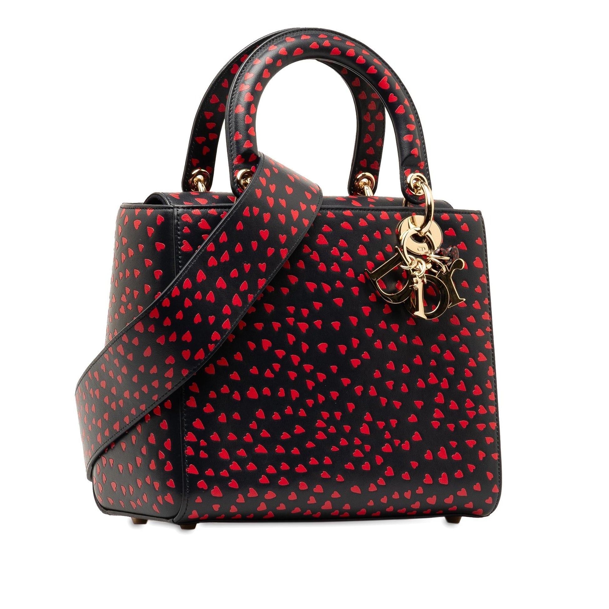 Dior Love Paris Lady Satchel Shg Bettle Medium Satchel Bag