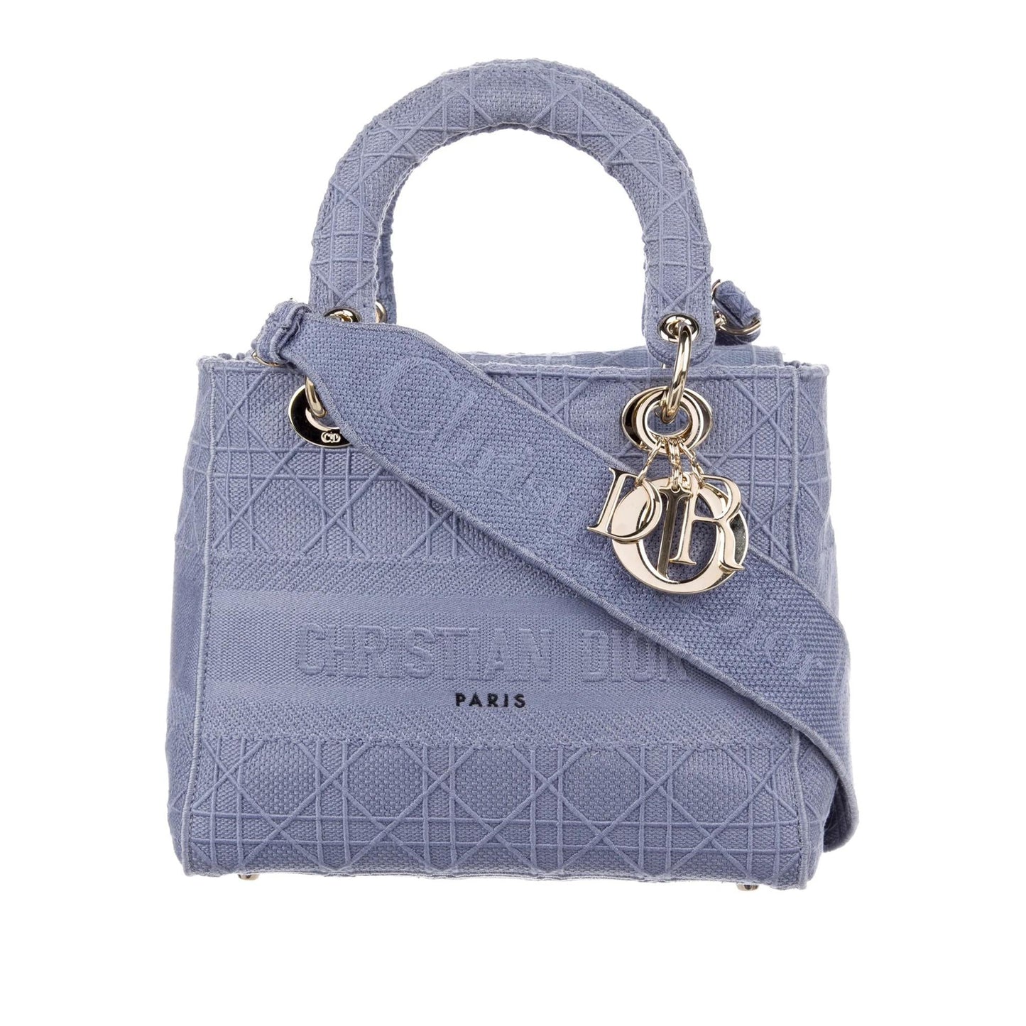 Dior Lady Lite Satchel Bag Medium Lady D Lite
