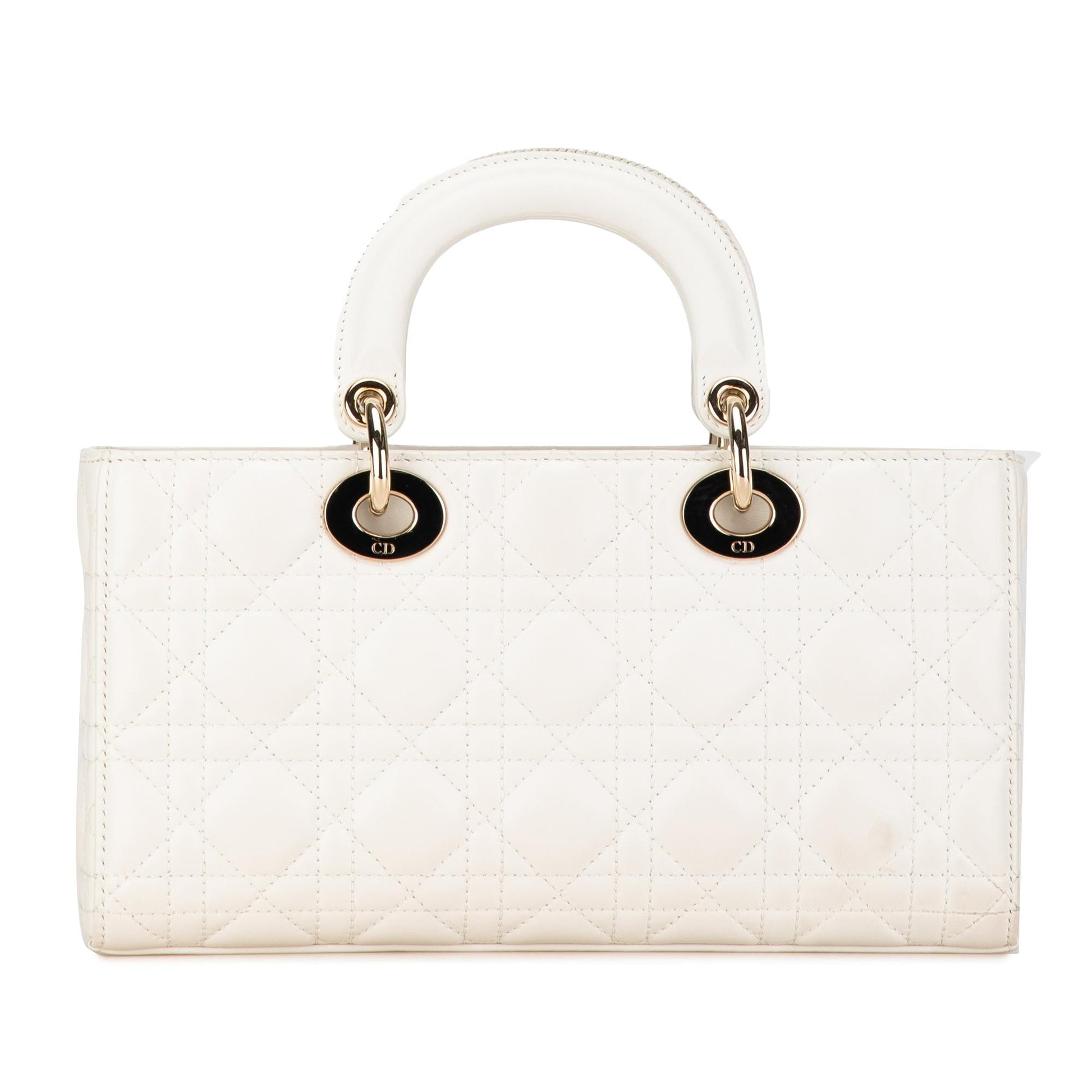 Dior Cannage Lady Joy Shg Xbjwev Satchel Bag Lambskin Medium