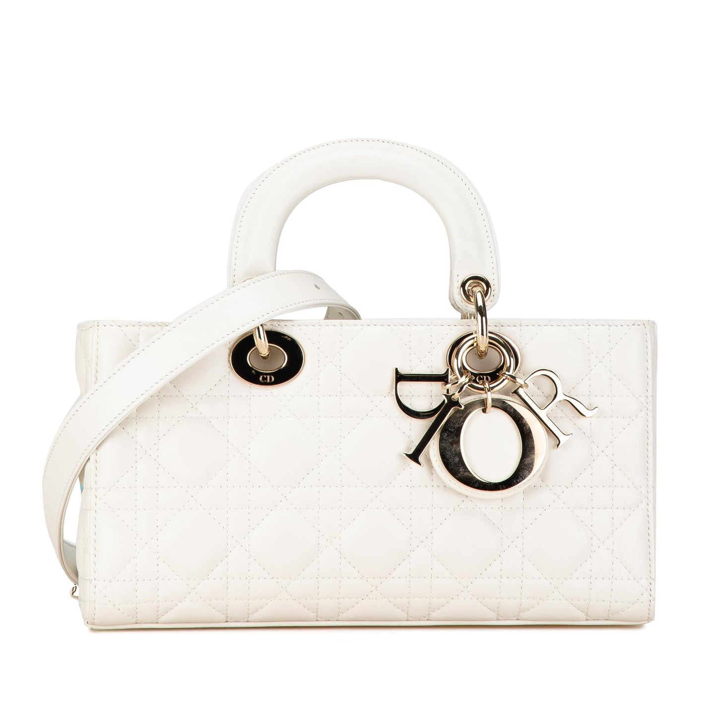 Dior Cannage Lady Joy Shg Xbjwev Satchel Bag Lambskin Medium