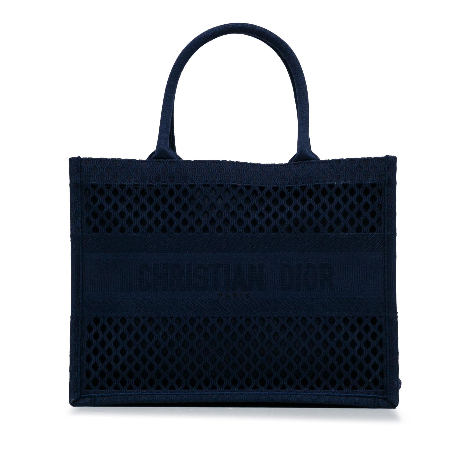 Dior Mesh Book Tote Shg T5Bf20 Medium Tote Bag