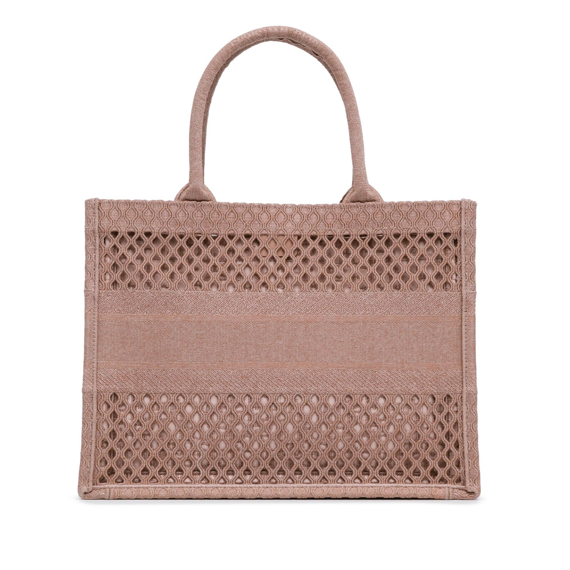 Dior Mesh Book Tote Shg J0Hh Medium Tote Bag