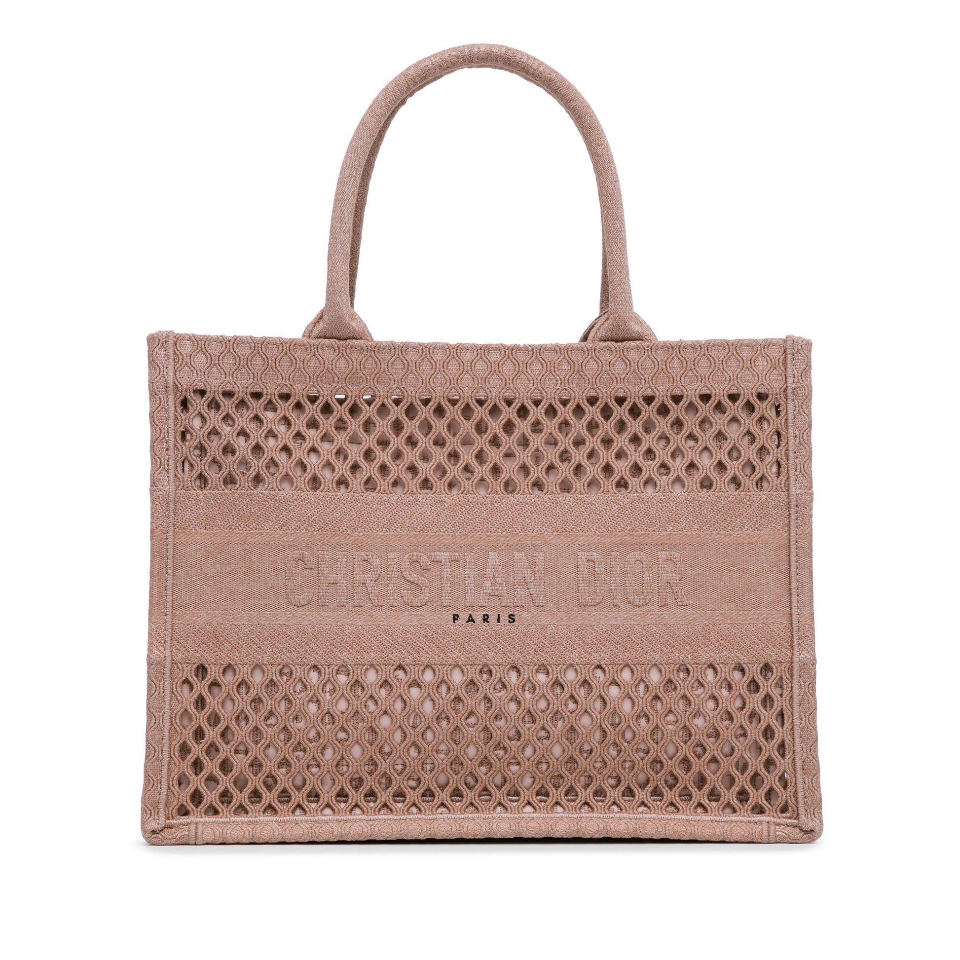 Dior Mesh Book Tote Shg J0Hh Medium Tote Bag