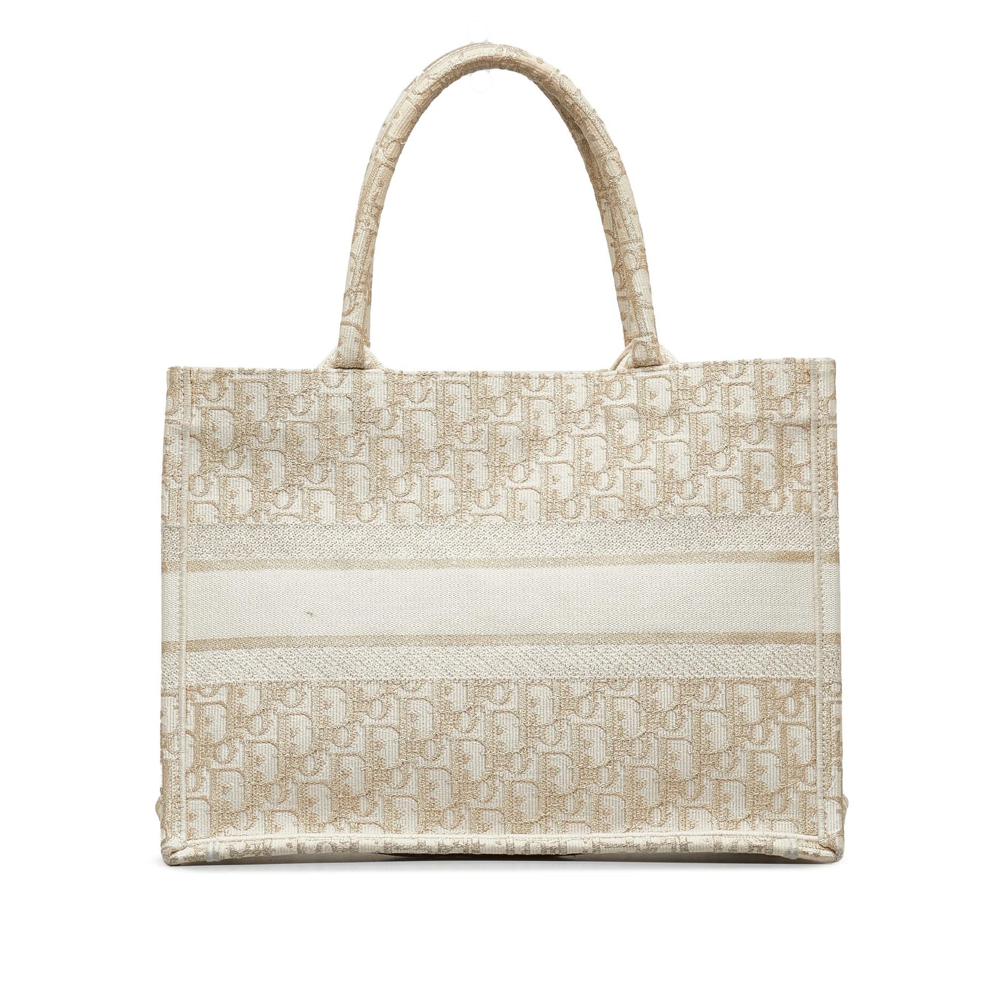 Dior Oblique Book Tote Shg Saexaw Medium Tote Bag