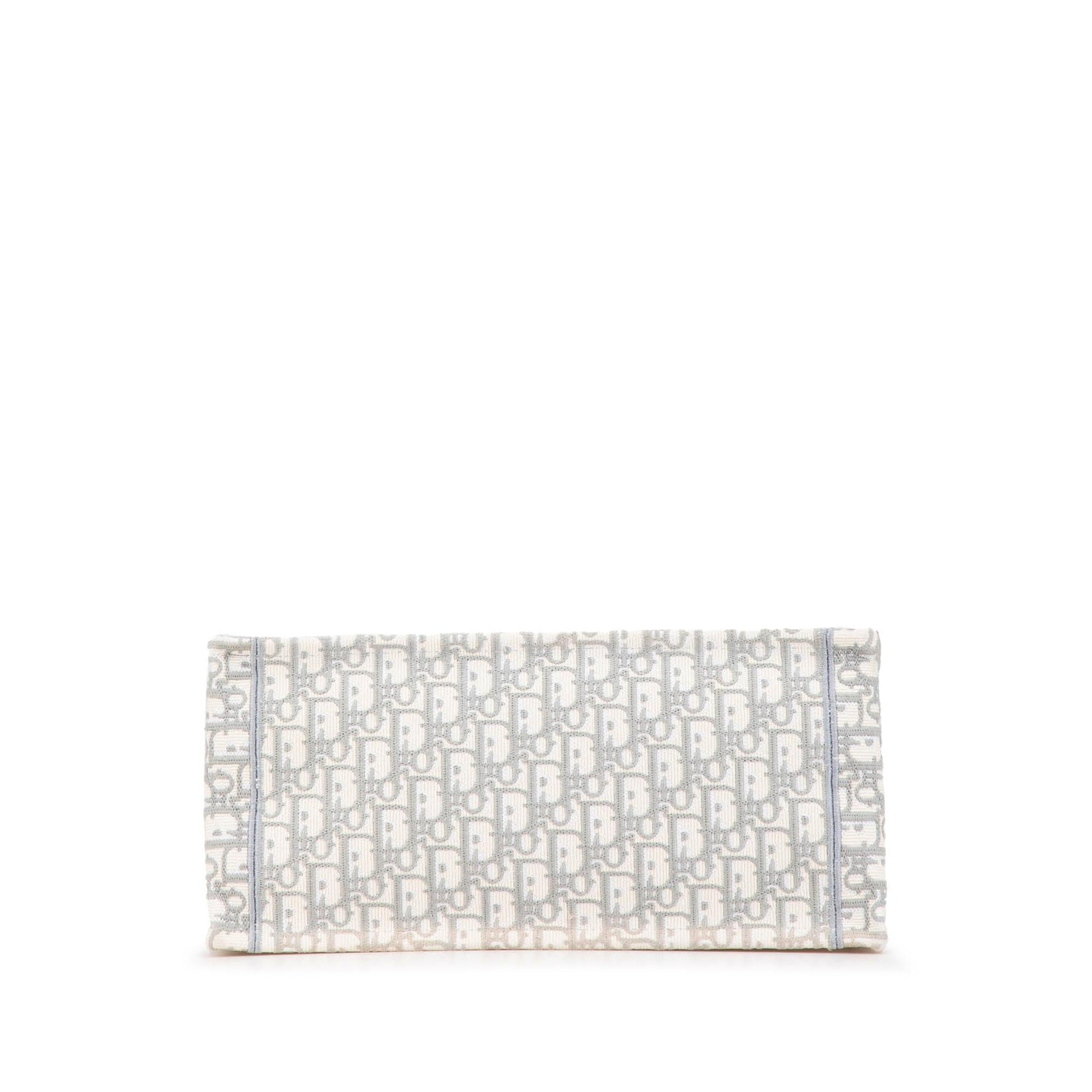 Dior Oblique Book Tote Canvas Medium Tote Bag