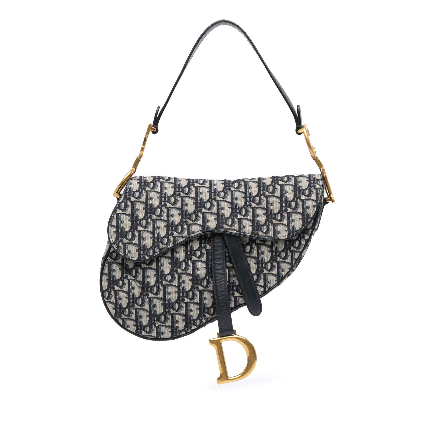 Dior Oblique Saddle Shg Z5Yalw Satchel Bag Medium
