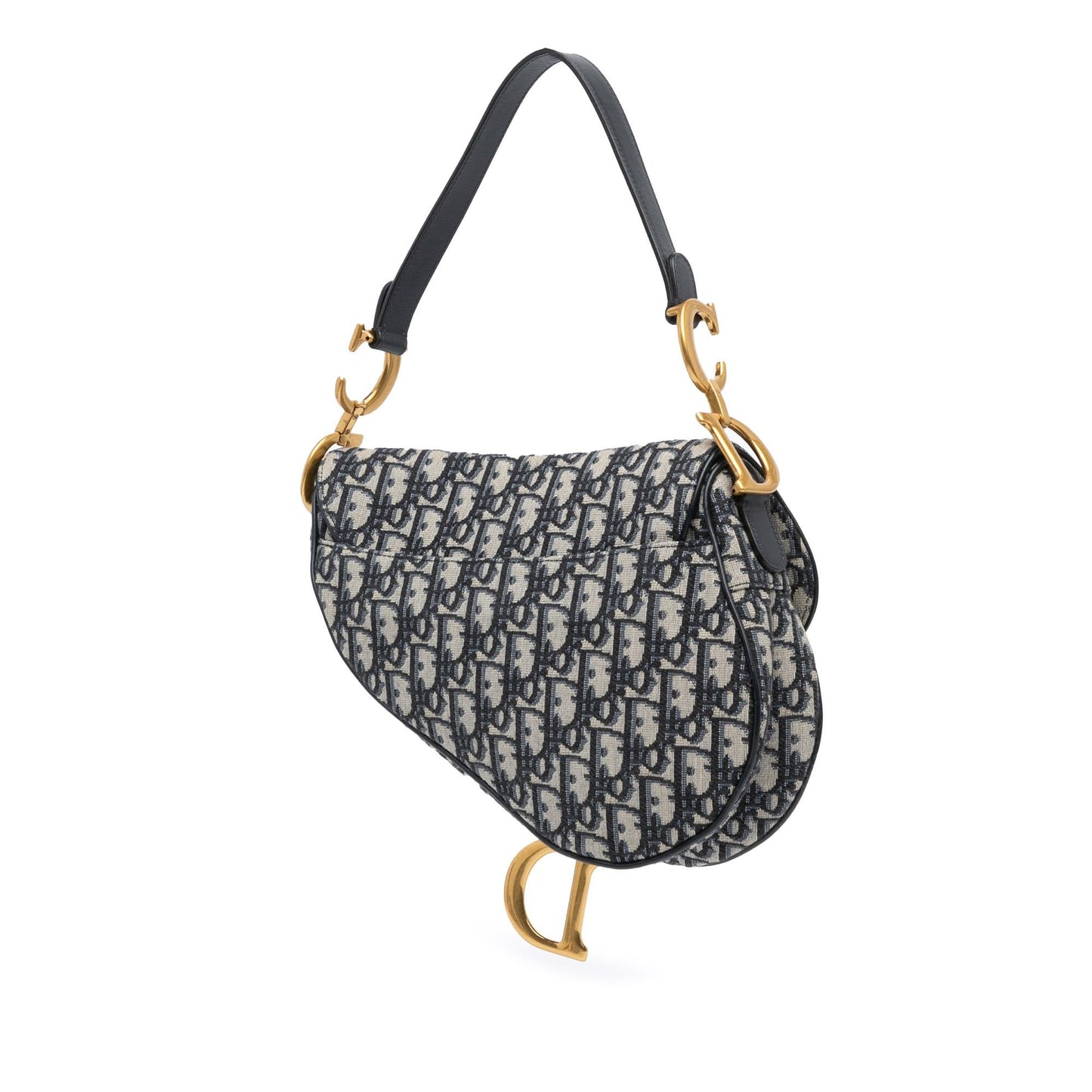 Dior Oblique Saddle Shg Z5Yalw Satchel Bag Medium