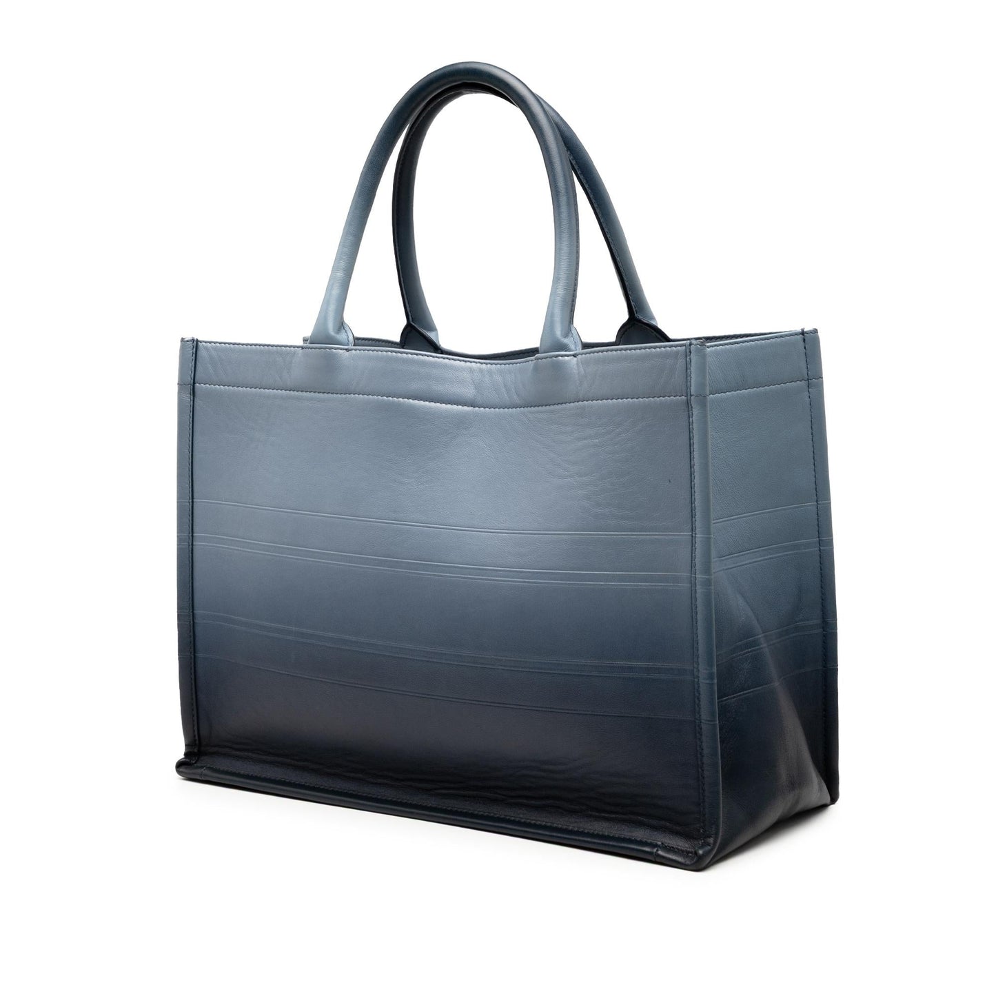 Dior Ombre Book Tote Leather Medium Embossed Tote Bag