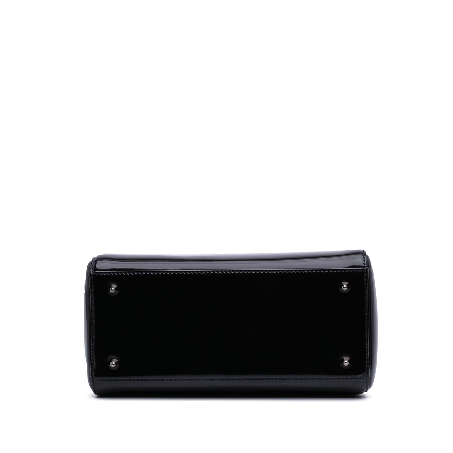 Dior Lady Satchel Bag Patent Medium Lady Dior 1
