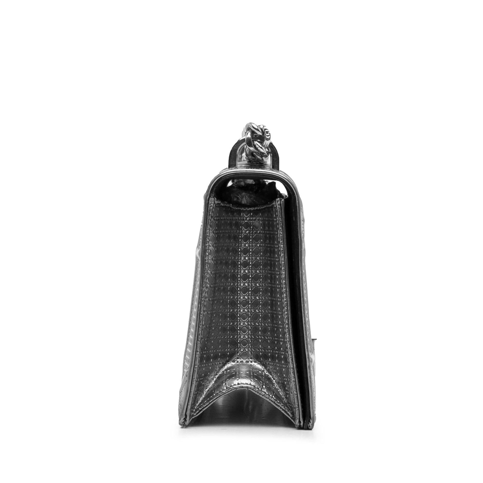 Dior Microcannage ama Shg 2Jd4Yb Crossbody Bag Patent Medium