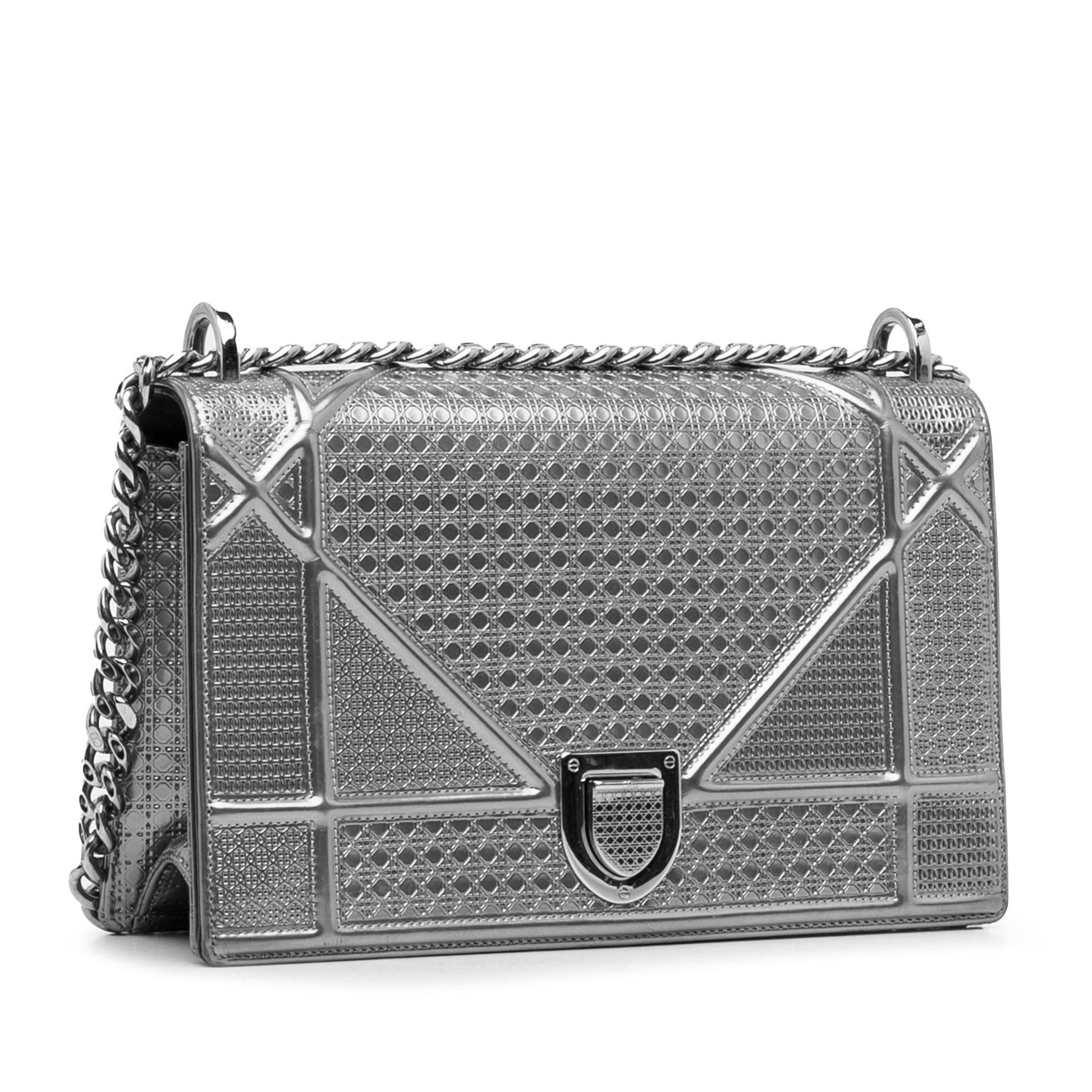 Dior Microcannage ama Shg 2Jd4Yb Crossbody Bag Patent Medium