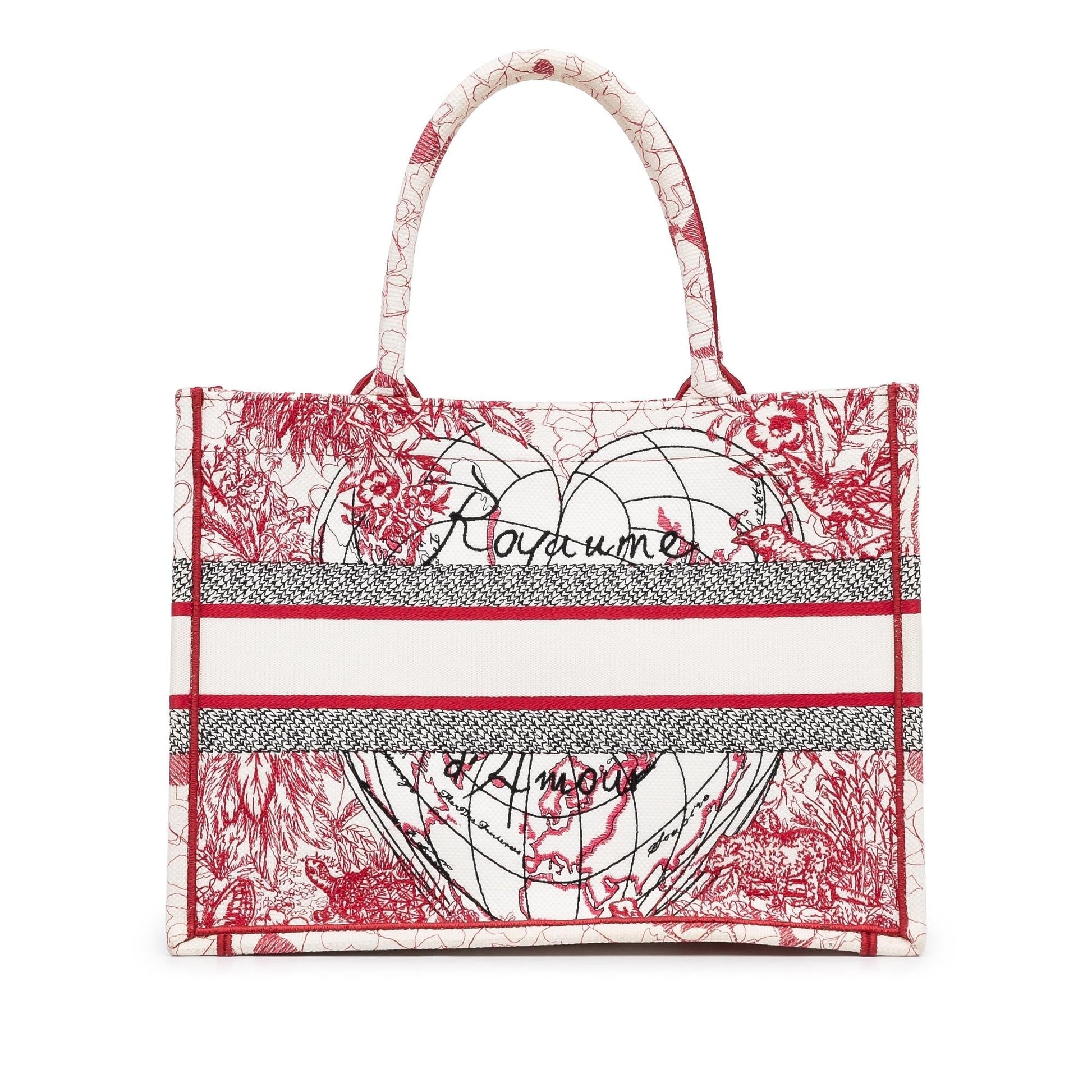 Dior Royaume Amour Book Tote Shg Zux1O1 Medium Tote Bag