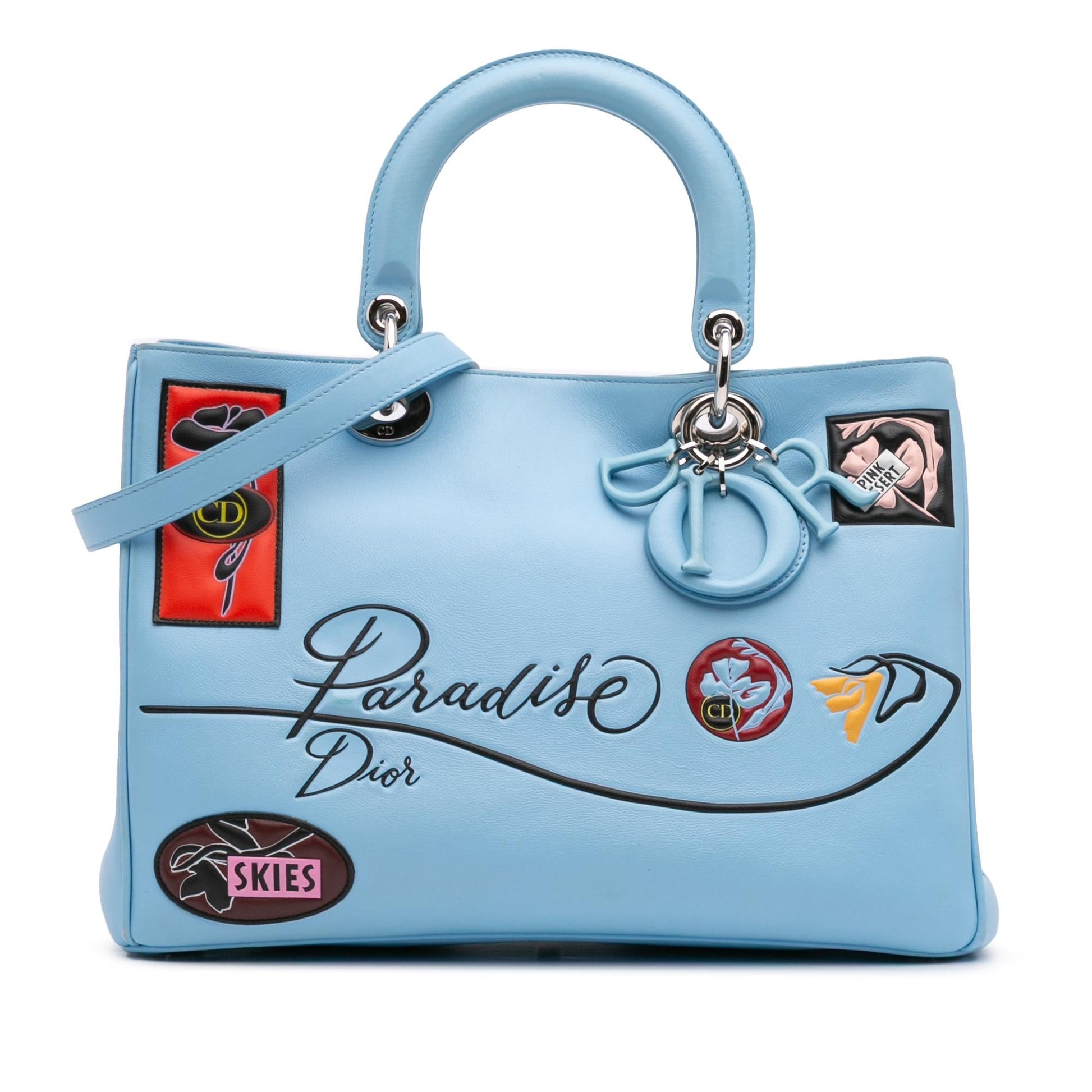 Dior Smooth Calfskin Paradise issimo Satchel Medium Satchel Bag