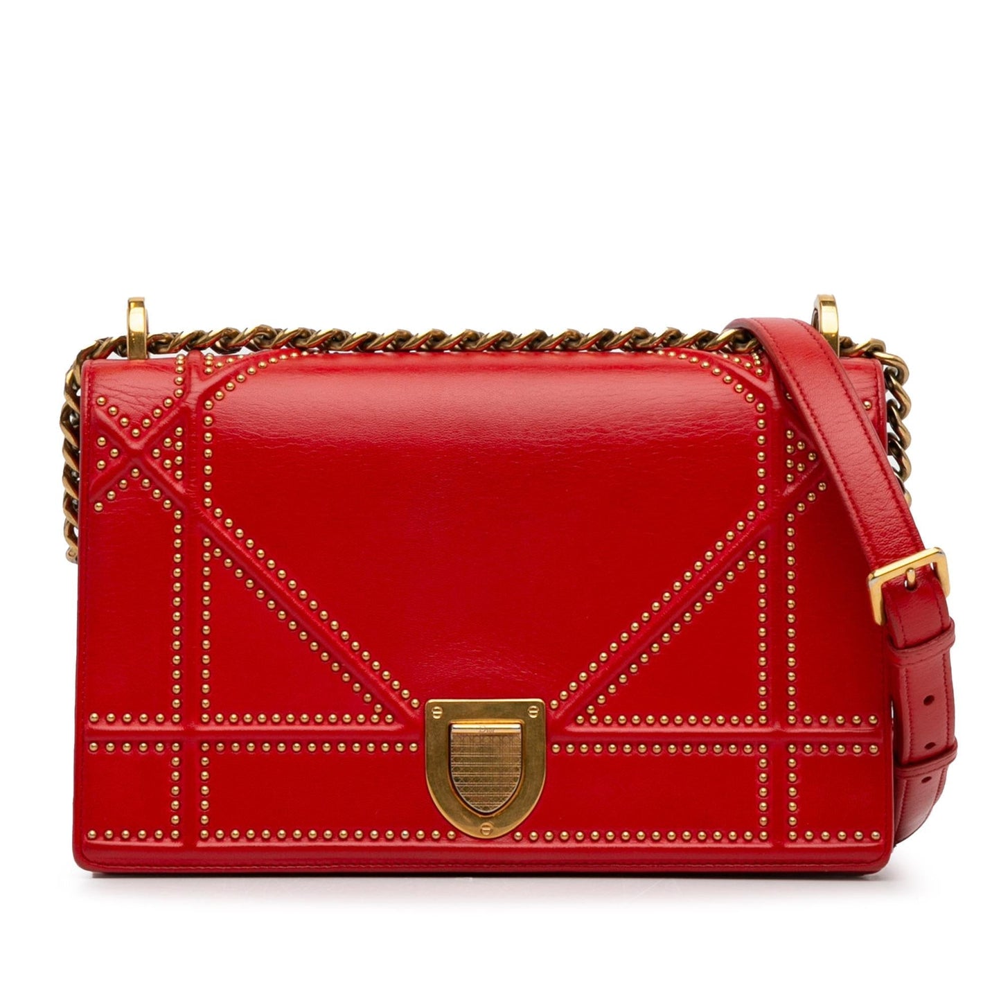 Dior Studded ama Crossbody Bag Shg Gwg1I8 Medium
