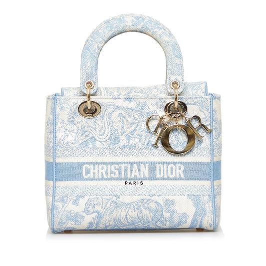 Dior Toile De Jouy Lady Lite Shg P6Ypq6 Satchel Medium Satchel Bag
