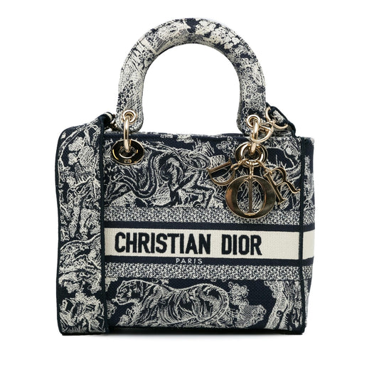Dior Toile De Jouy Lady Lite Shg Fxd3Ux Satchel Medium Satchel Bag