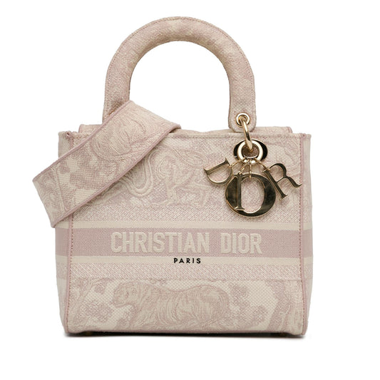 Dior Toile De Jouy Lady Lite Shg Uokzue Satchel Medium Satchel Bag