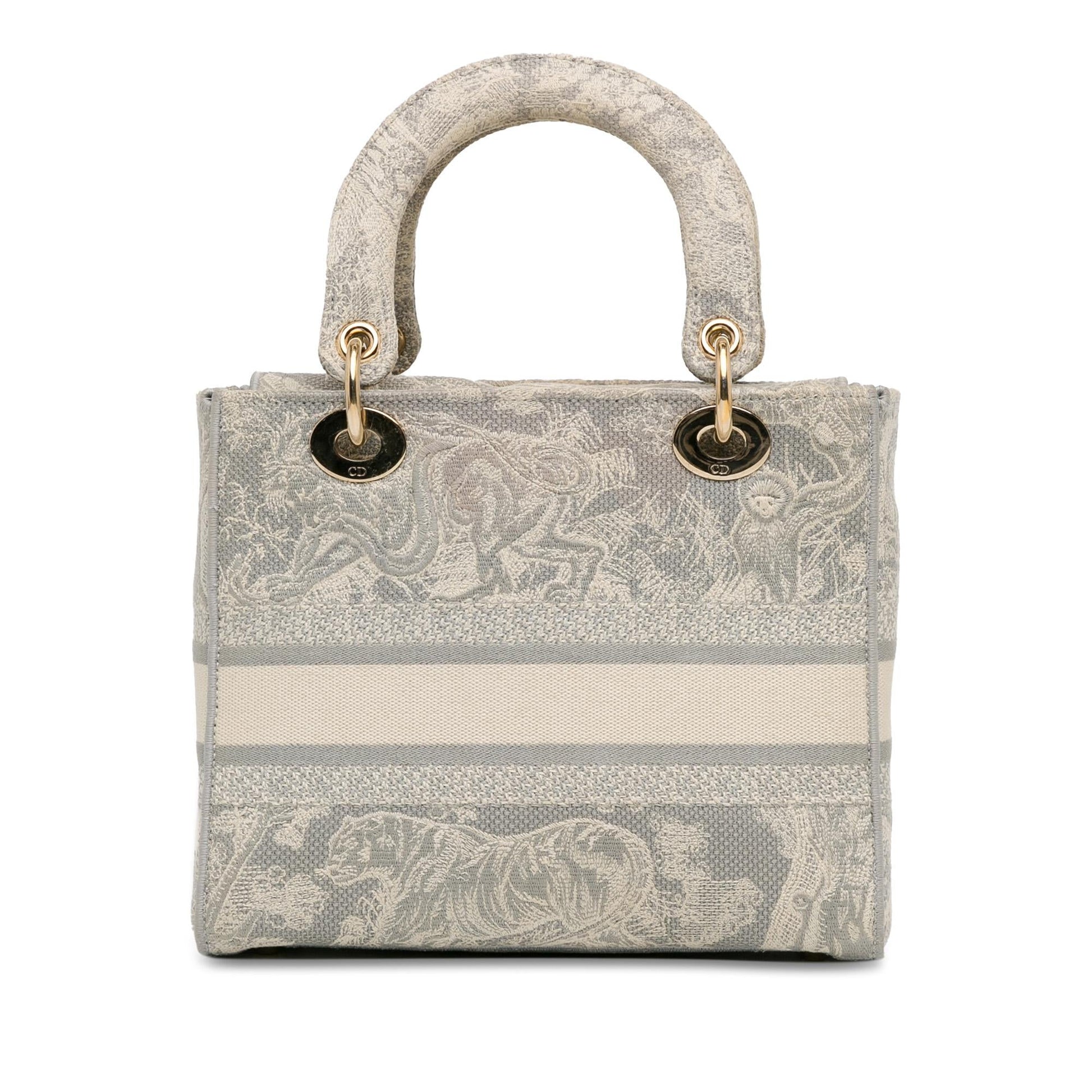 Dior Toile De Jouy Lady Lite Shg Vcay3G Satchel Medium Satchel Bag