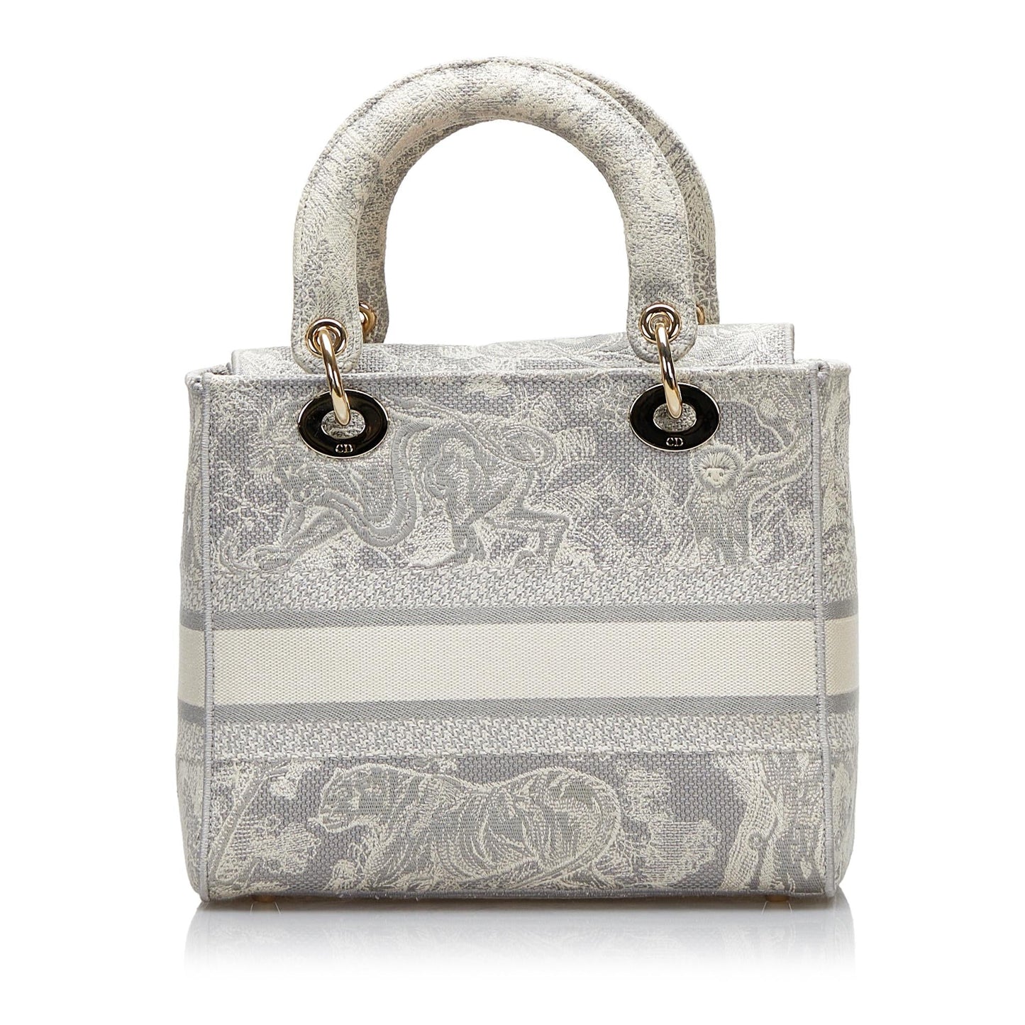 Dior Toile De Jouy Lady Lite Shg Qlszrh Satchel Medium Satchel Bag