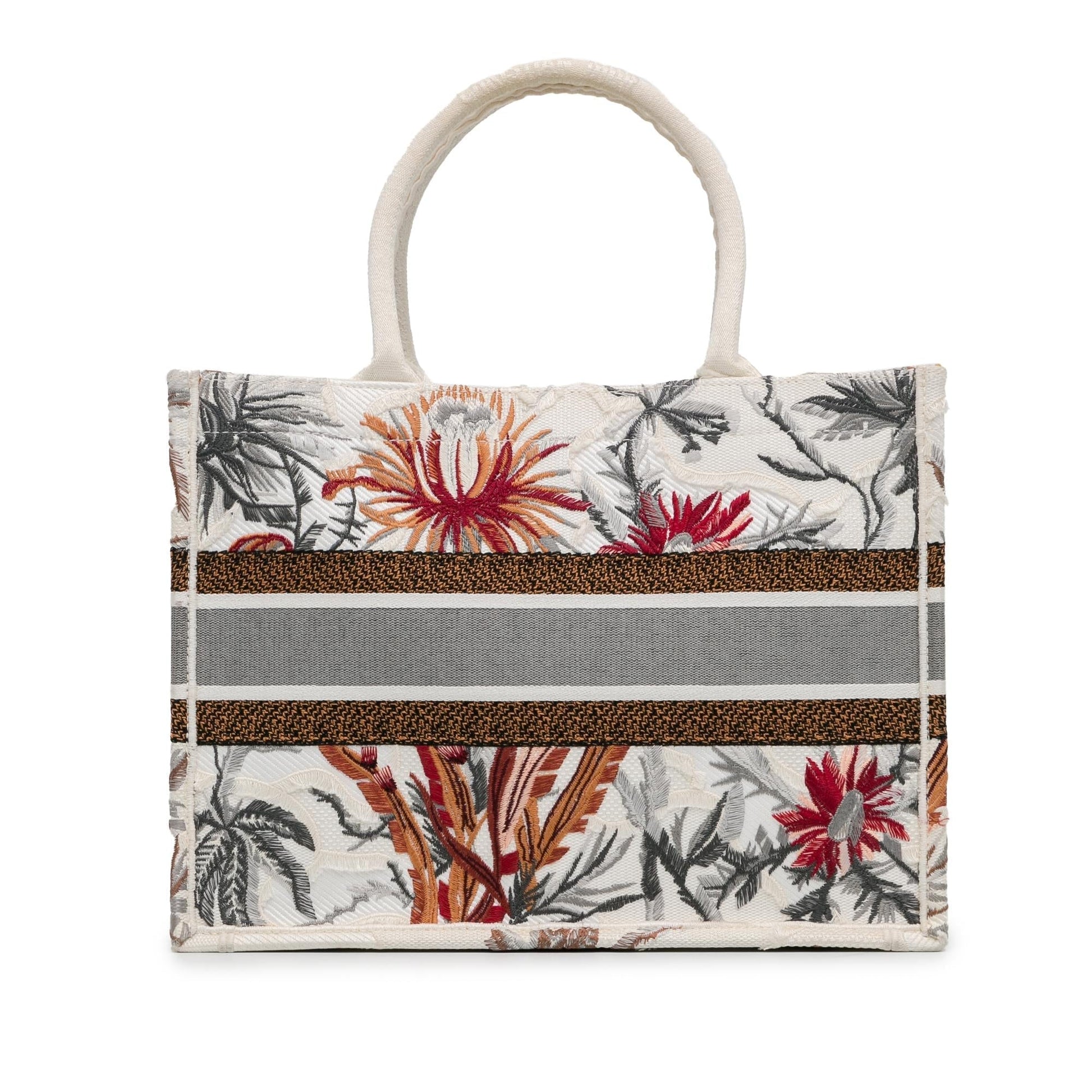 Dior Toile De Jouy Tropicalia Book Tote Medium Tote Bag Tropicalia Book Tote