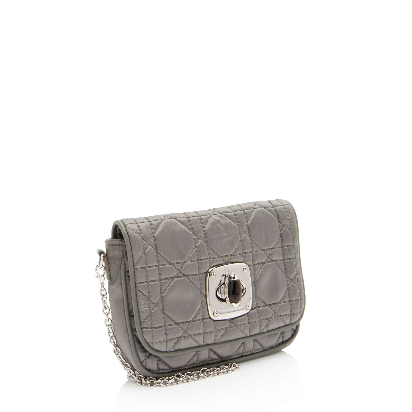 Dior Metallic Cannage Charming Lock Crossbody Shf Bqgk26 Nylon Crossbody Bag