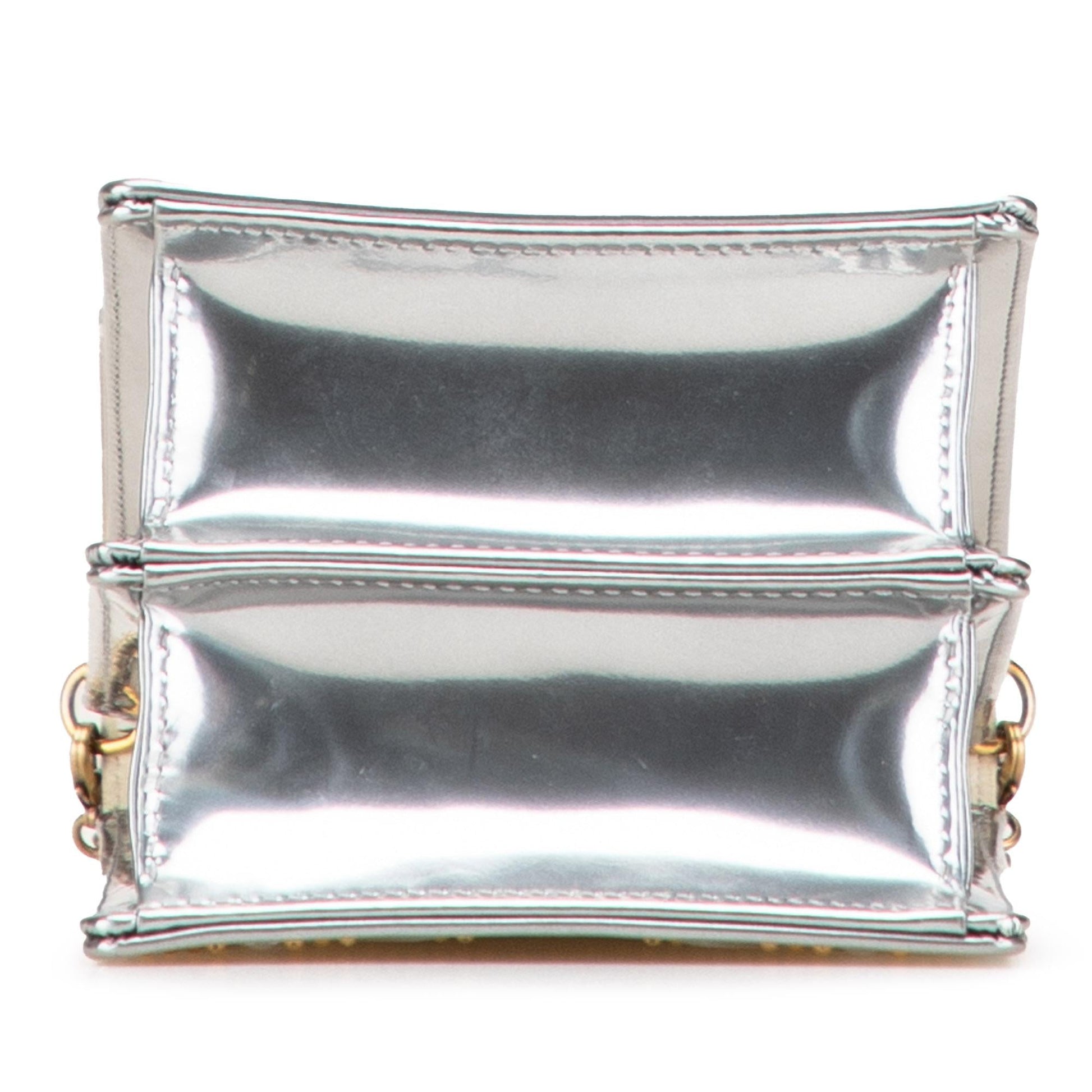 Dior Metallic Studded Calfskin Vertical ama Crossbody Bag Vertical Diorama 1