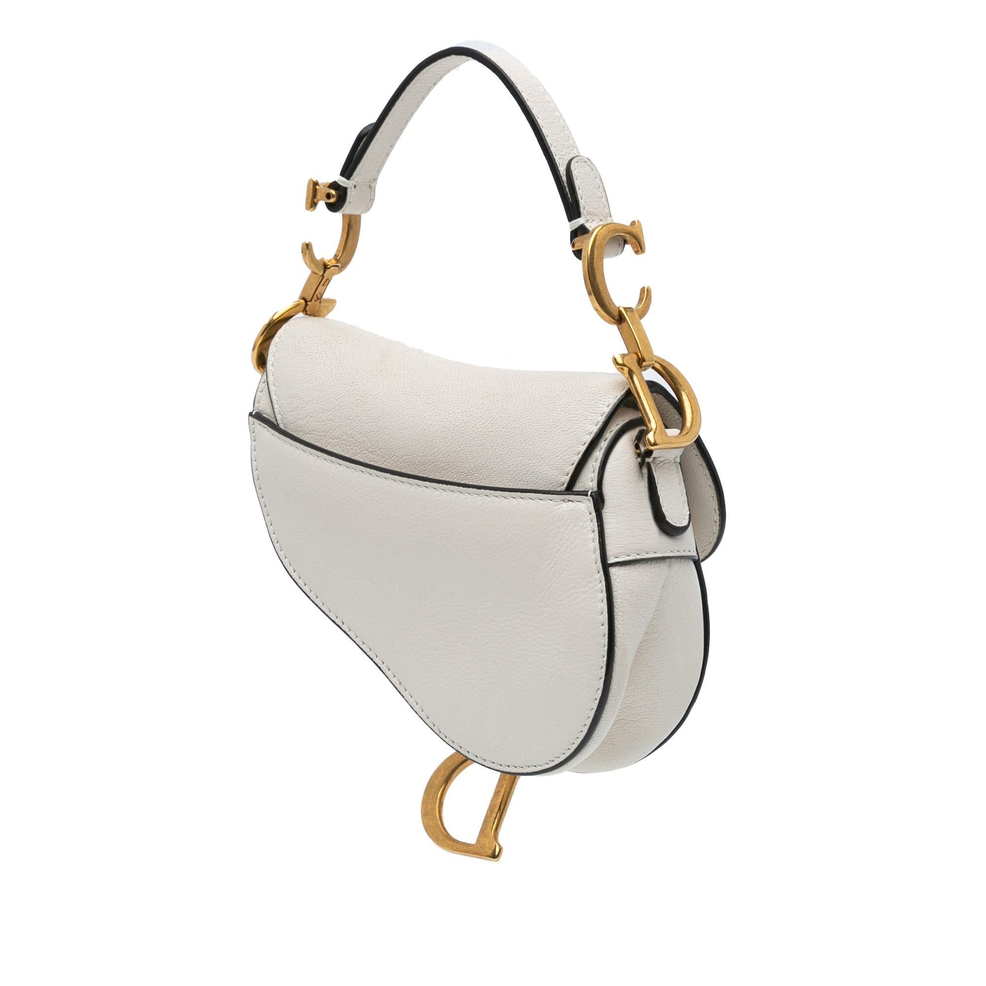 Dior Goatskin Saddle Satchel Bag Micro Goatskin Saddle 2