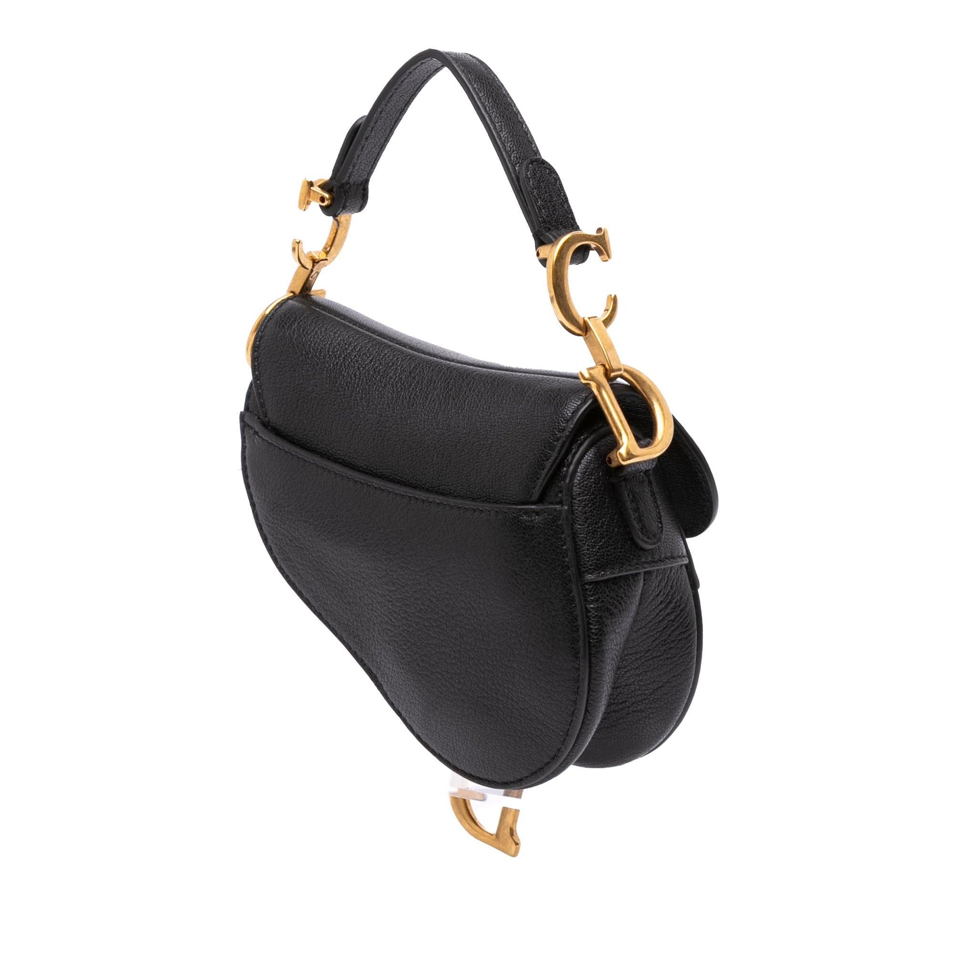 Dior Goatskin Saddle Satchel Bag Micro Goatskin Saddle 8