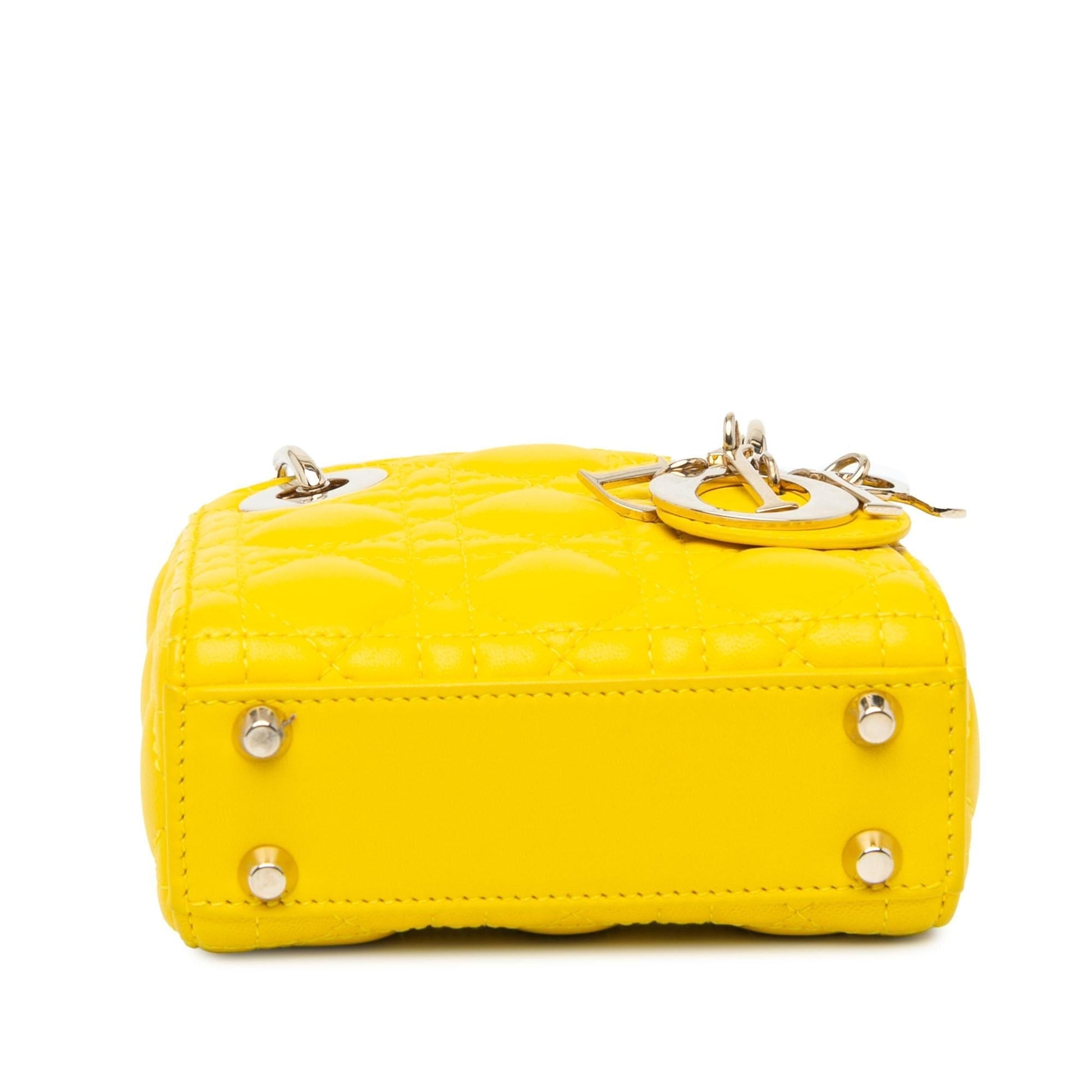 Dior Cannage Lady Satchel Bag Lambskin Micro Lady Dior 2