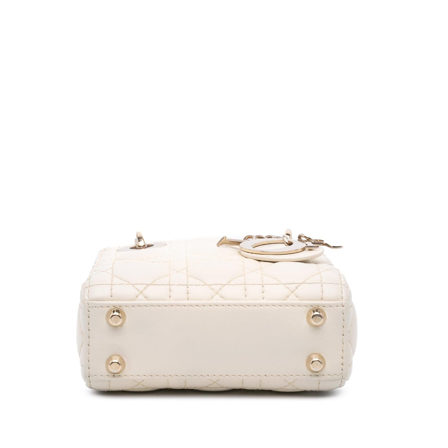 Dior Cannage Lady Satchel Bag Lambskin Micro Lady Dior 4