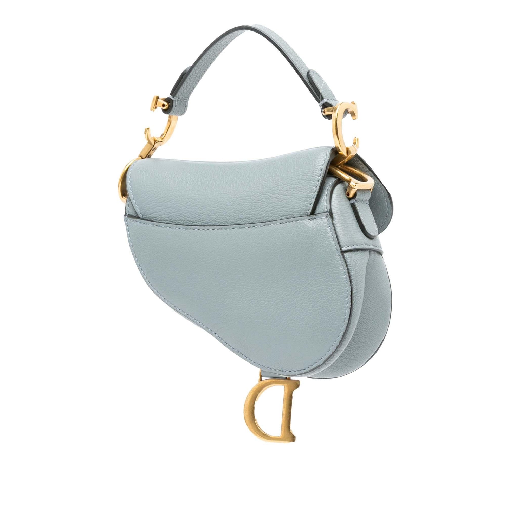 Dior Saddle Satchel Bag Leather Micro