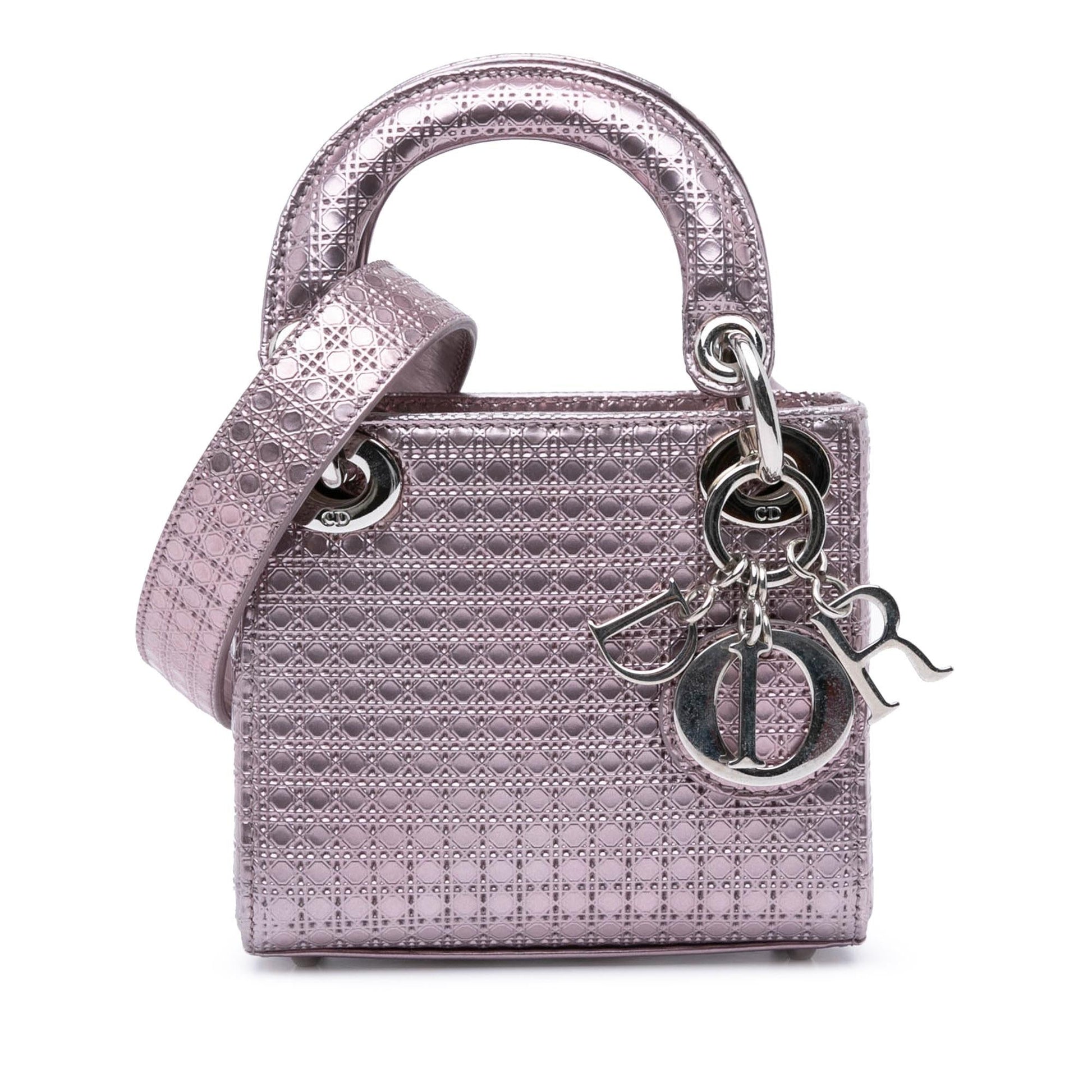 Dior Microcannage Lady Satchel Bag Patent