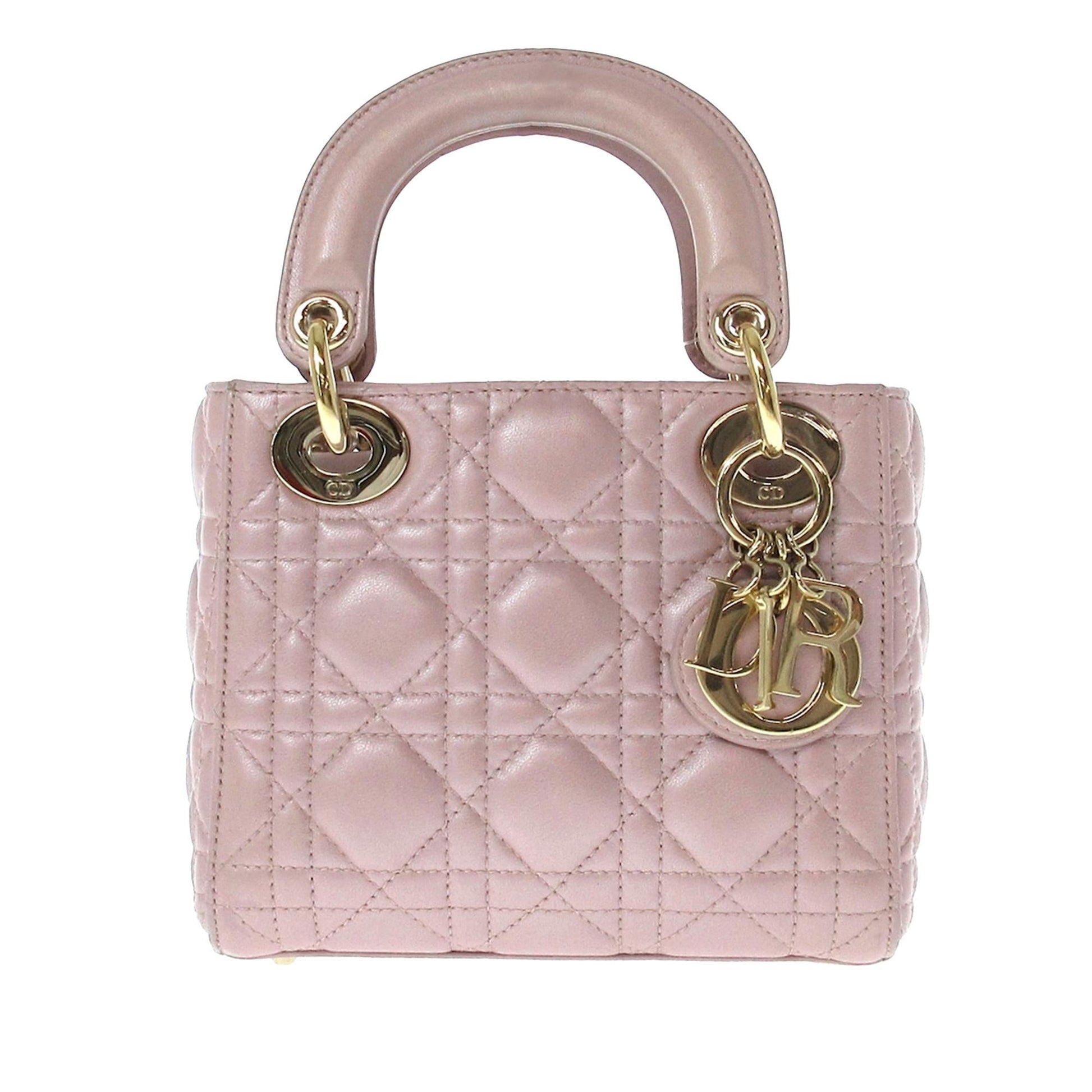 Dior Cannage Lady Shg Md2Rdc Satchel Bag Mini