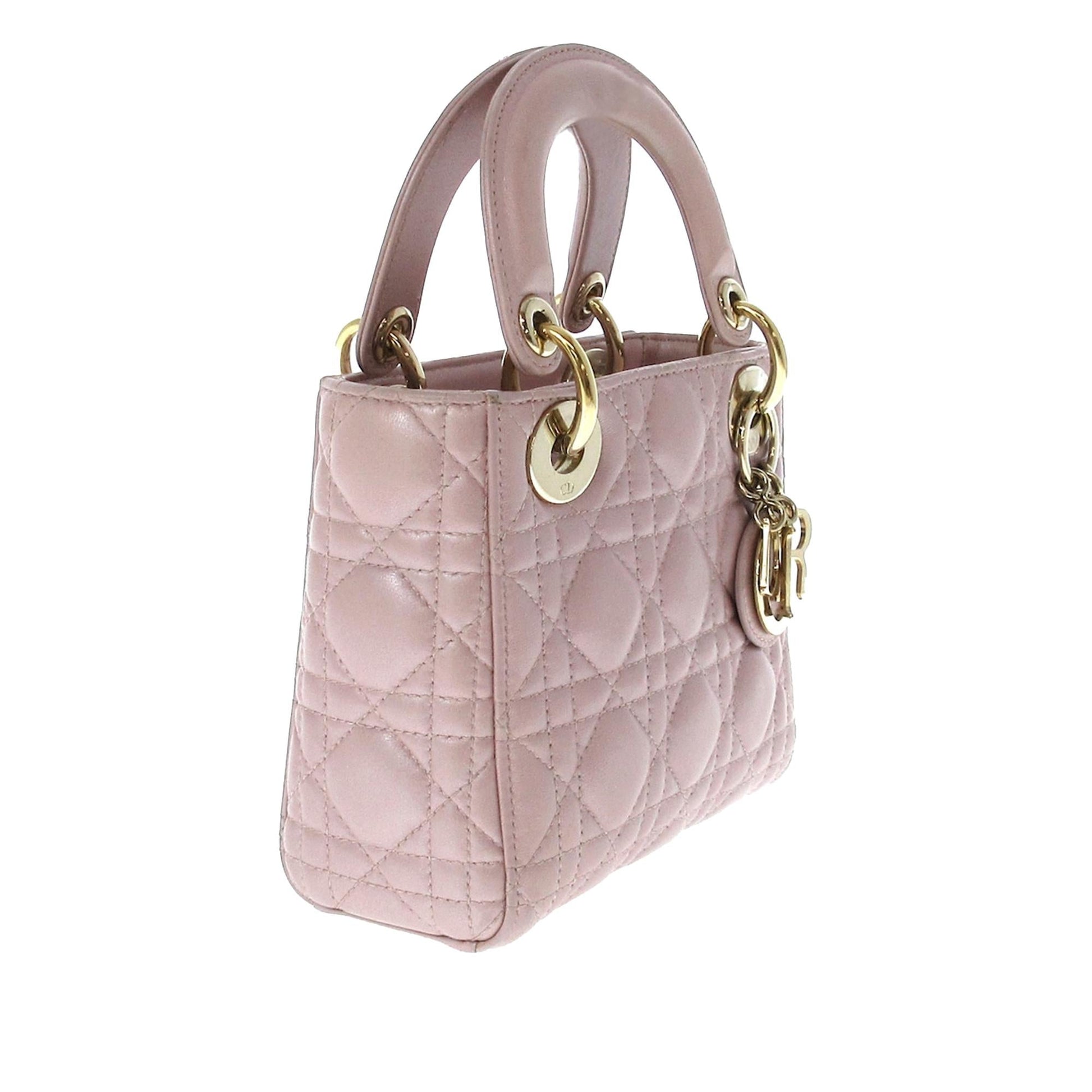 Dior Cannage Lady Shg Md2Rdc Satchel Bag Mini