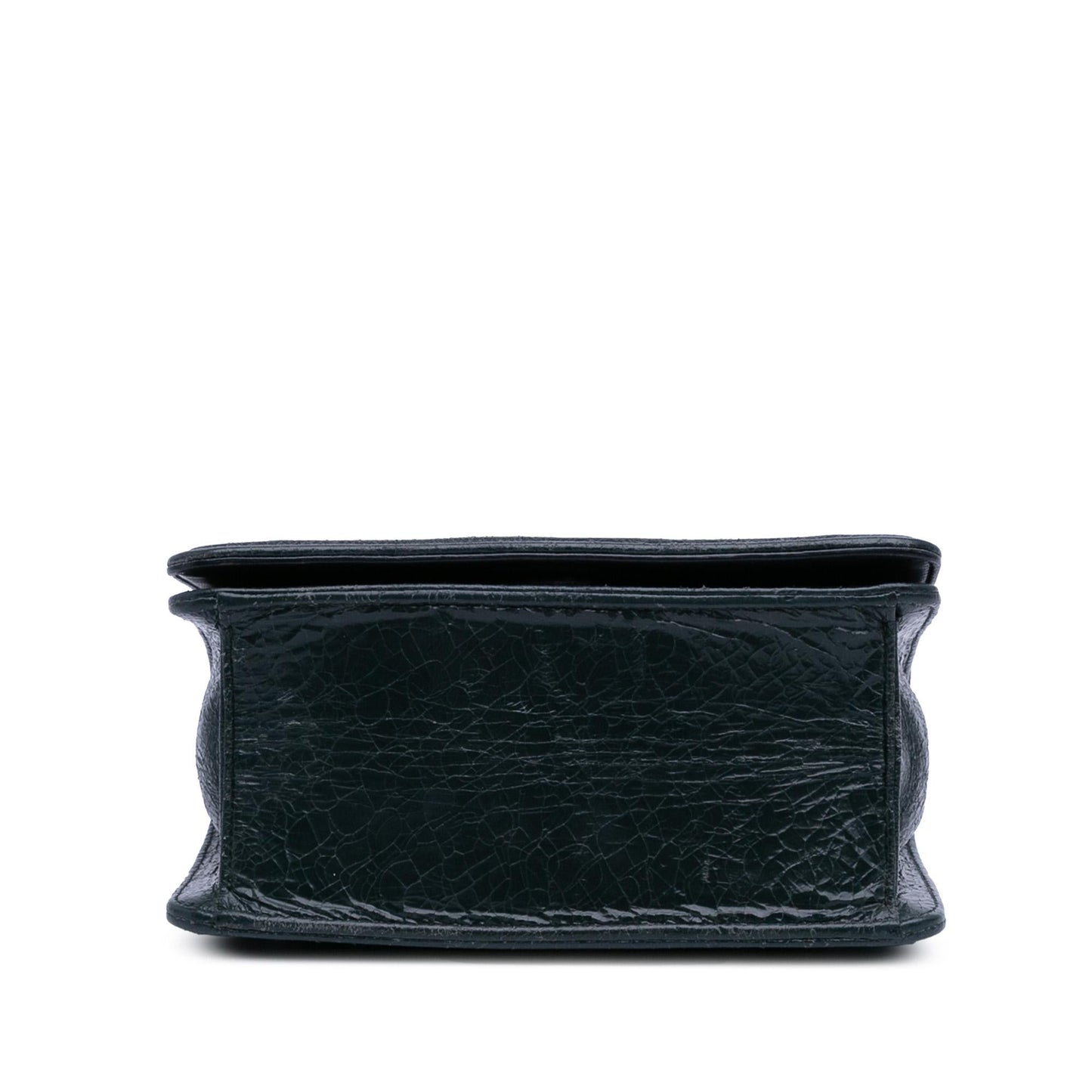 Dior Crackled Deerskin ama Crossbody Bag Mini Flap