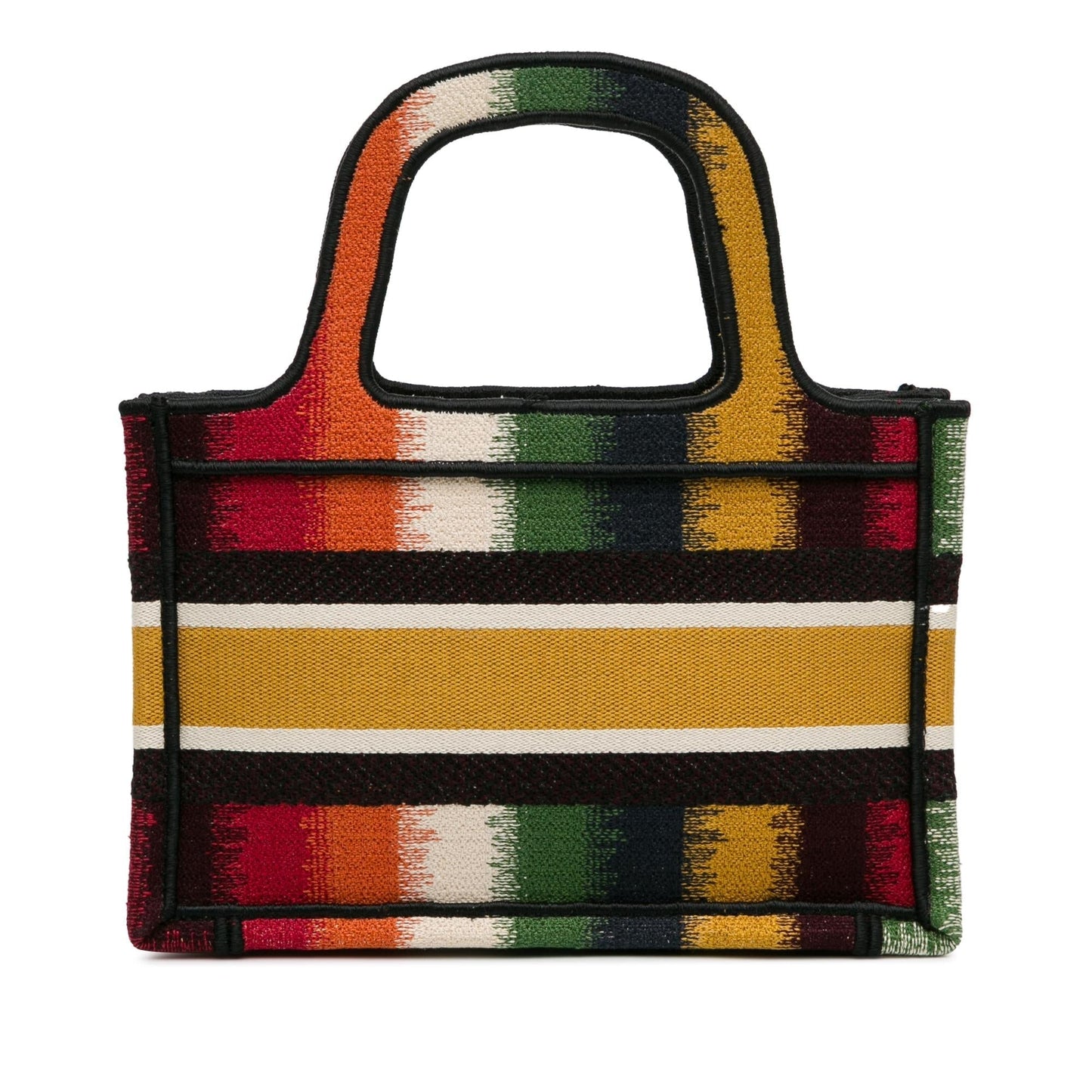 Dior Stripes Book Tote Shg Lhdnjk Mini Tote Bag