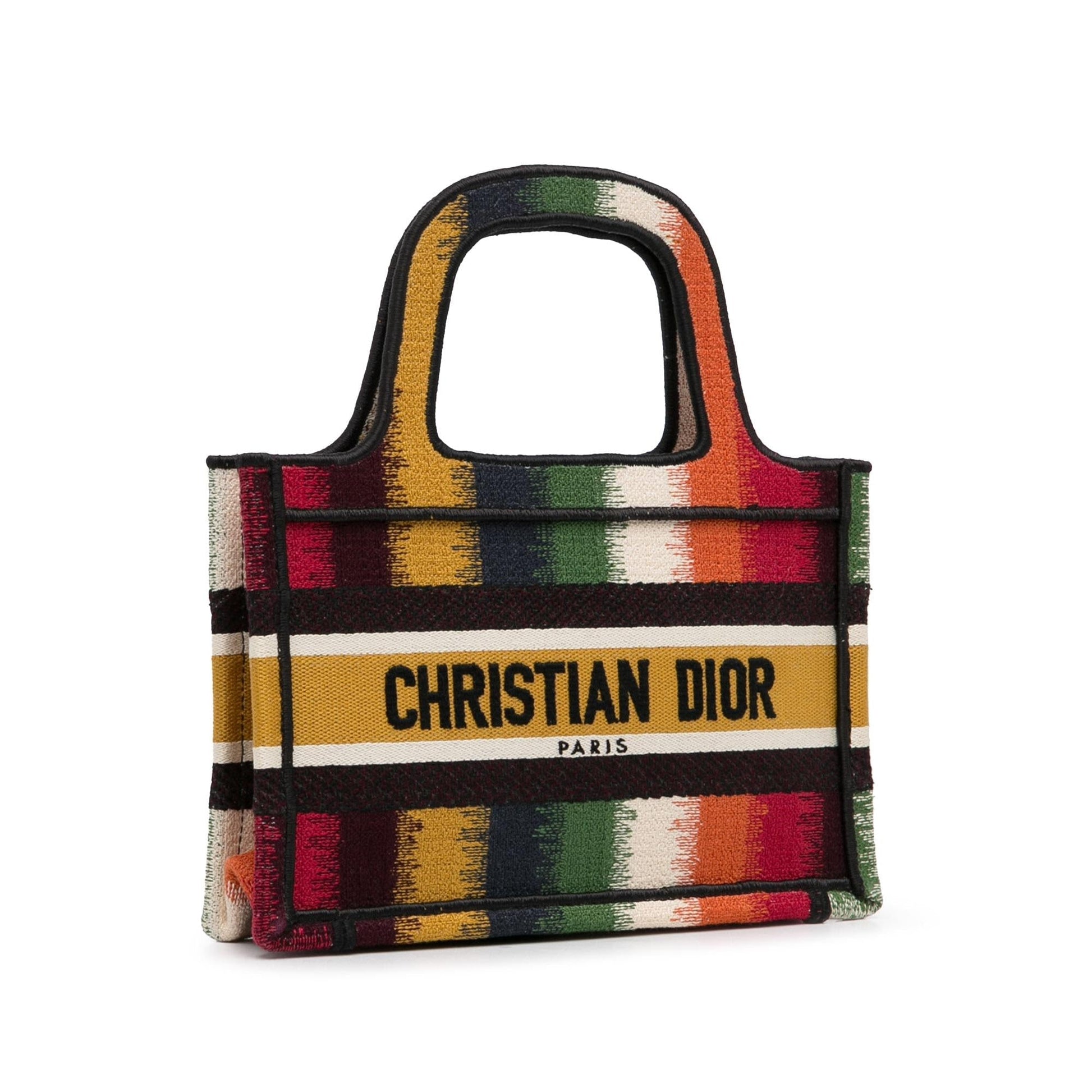 Dior Stripes Book Tote Mini Tote Bag Stripes Book Tote