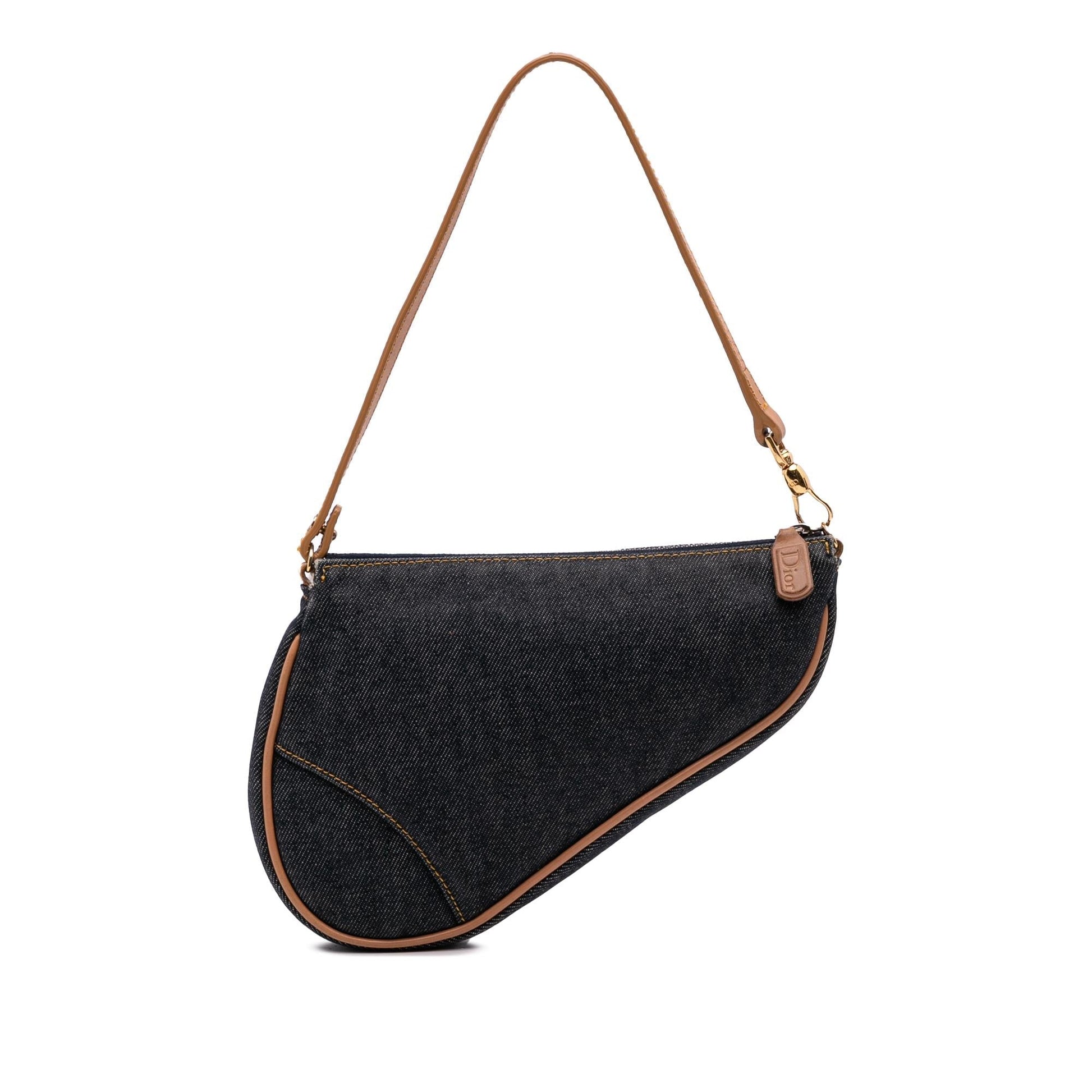 Dior Saddle Pochette Shoulder Bag Denim Mini Saddle Pochette 1