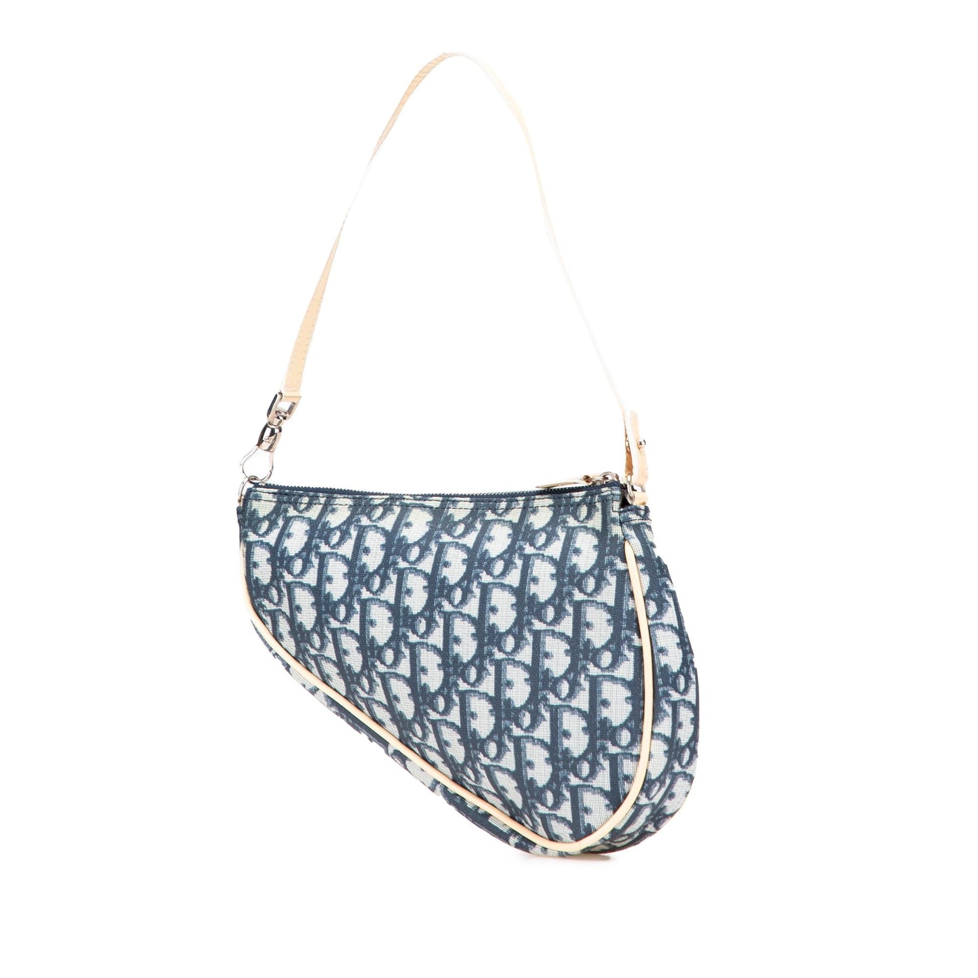 Dior issimo Saddle Pochette Shoulder Bag Canvas Mini Saddle Pochette 4