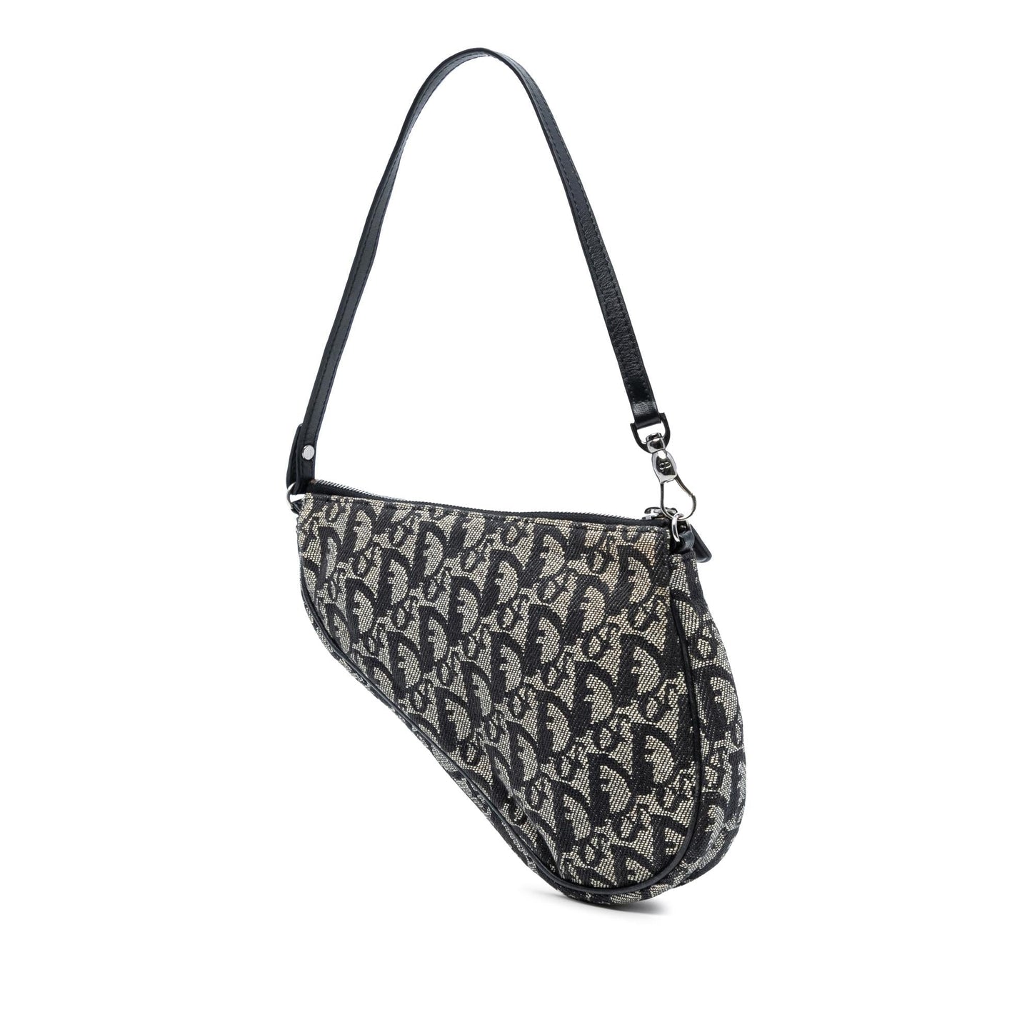 Dior issimo Saddle Pochette Shoulder Bag Canvas Mini Saddle Pochette 8